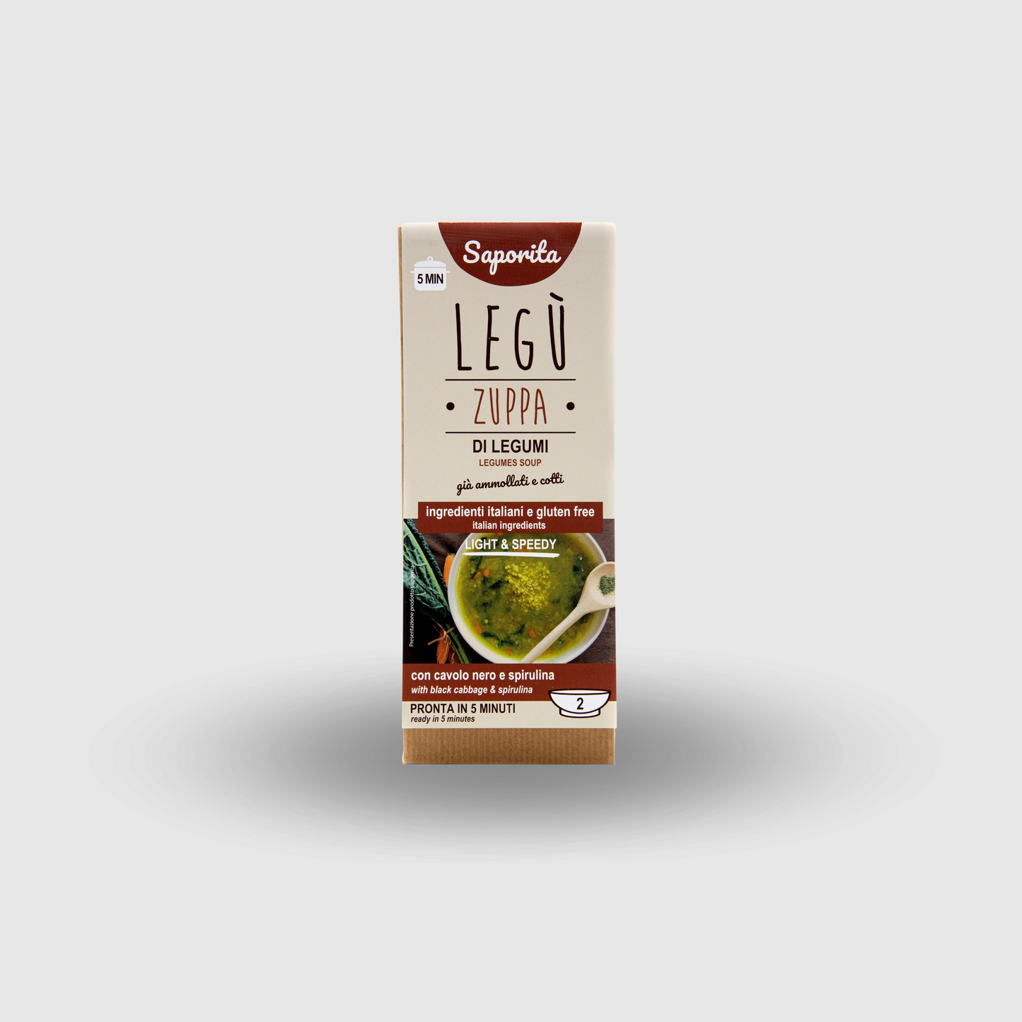 Zuppa Saporita Bio senza glutine