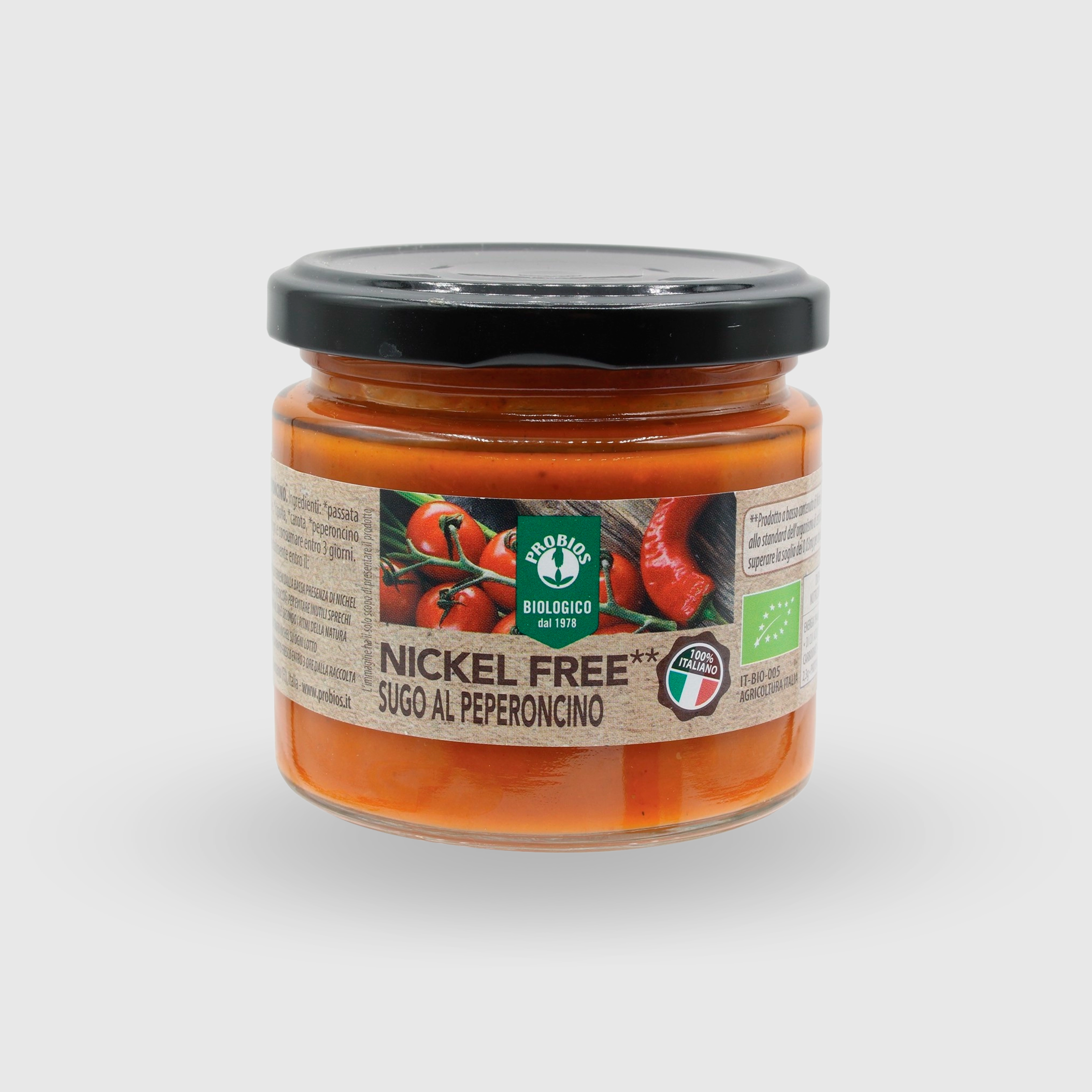 Sugo al Peperoncino Nichel Free 200g