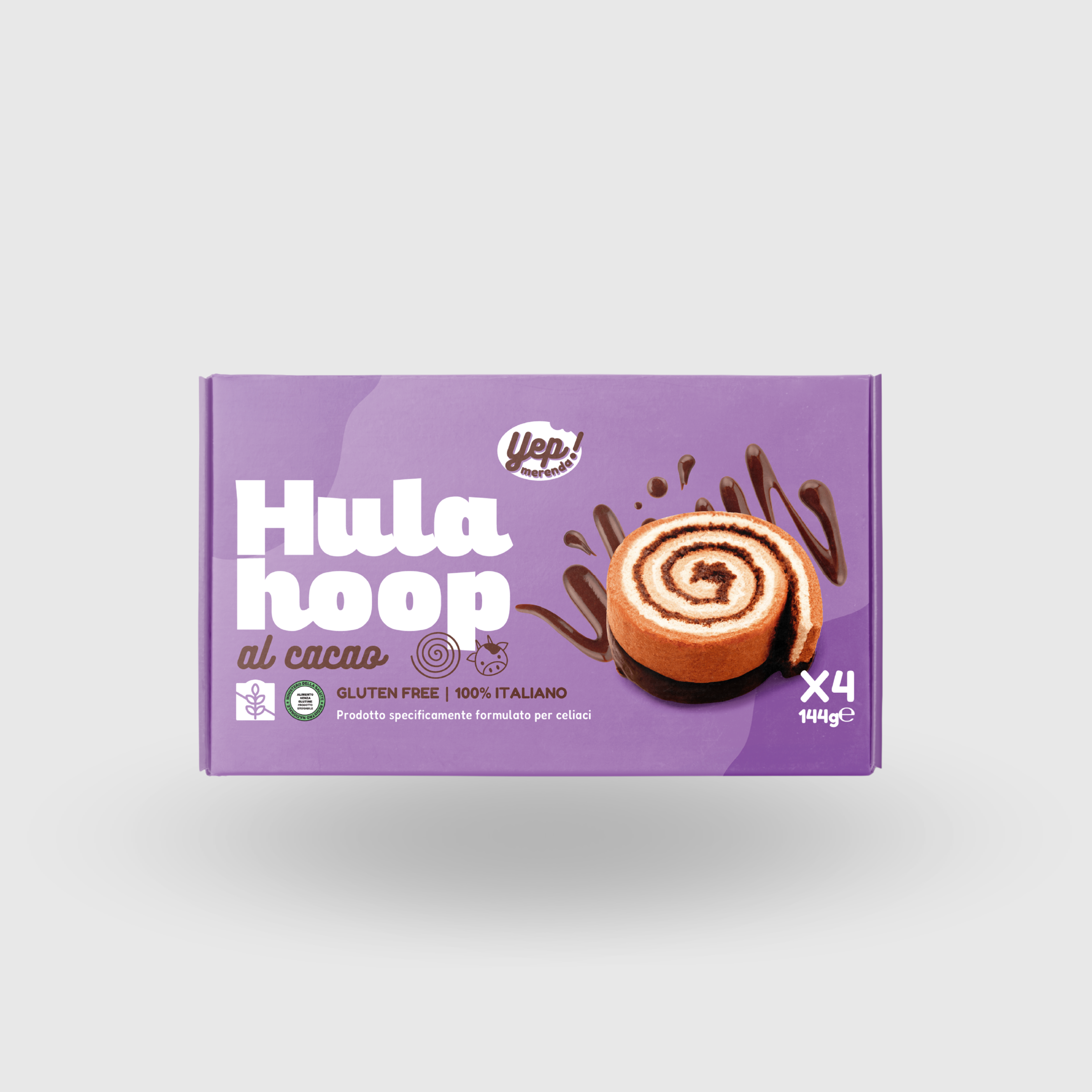 Hula Hoop al Cacao YEP! Senza Glutine