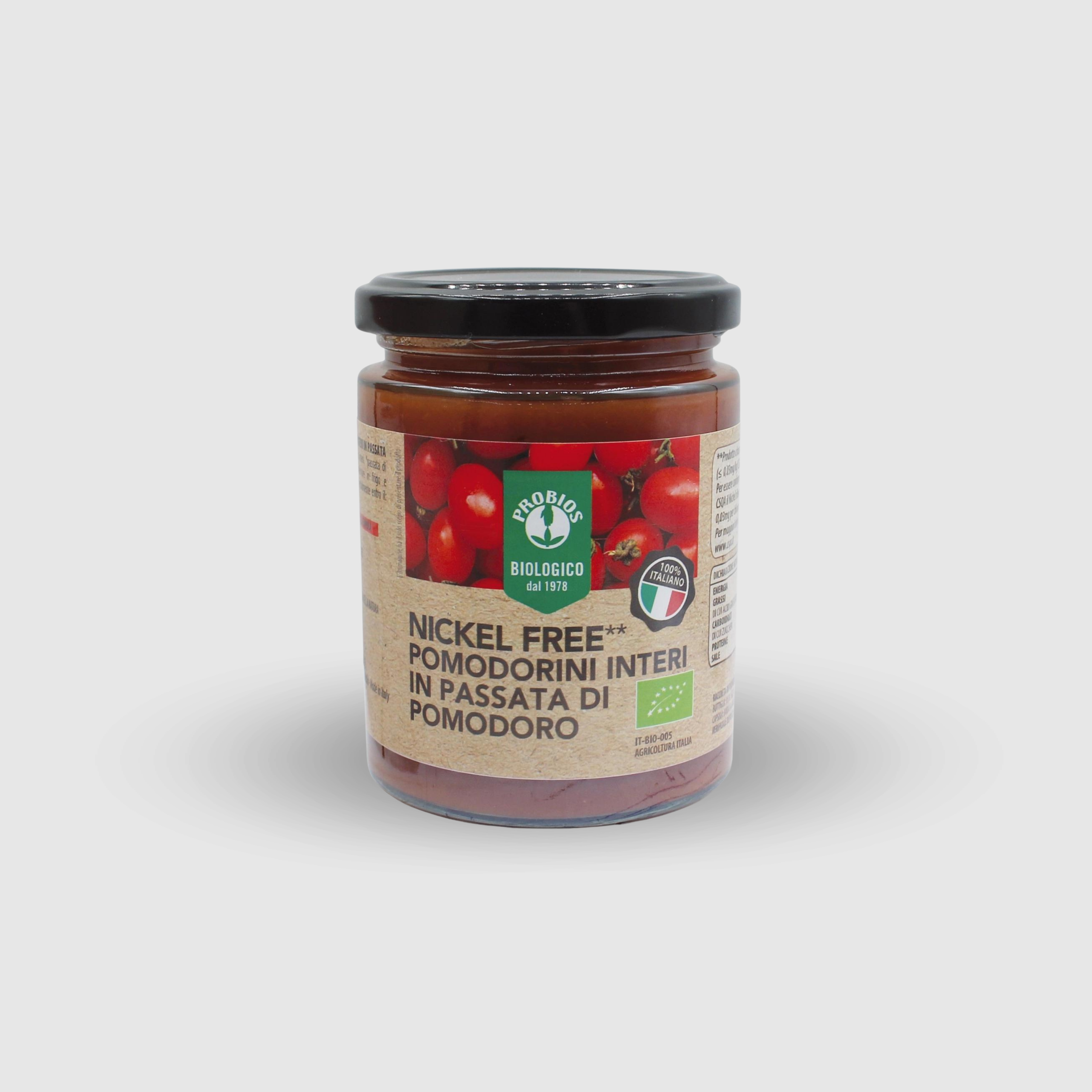 Pomodorini in Passata Senza Nichel 300g