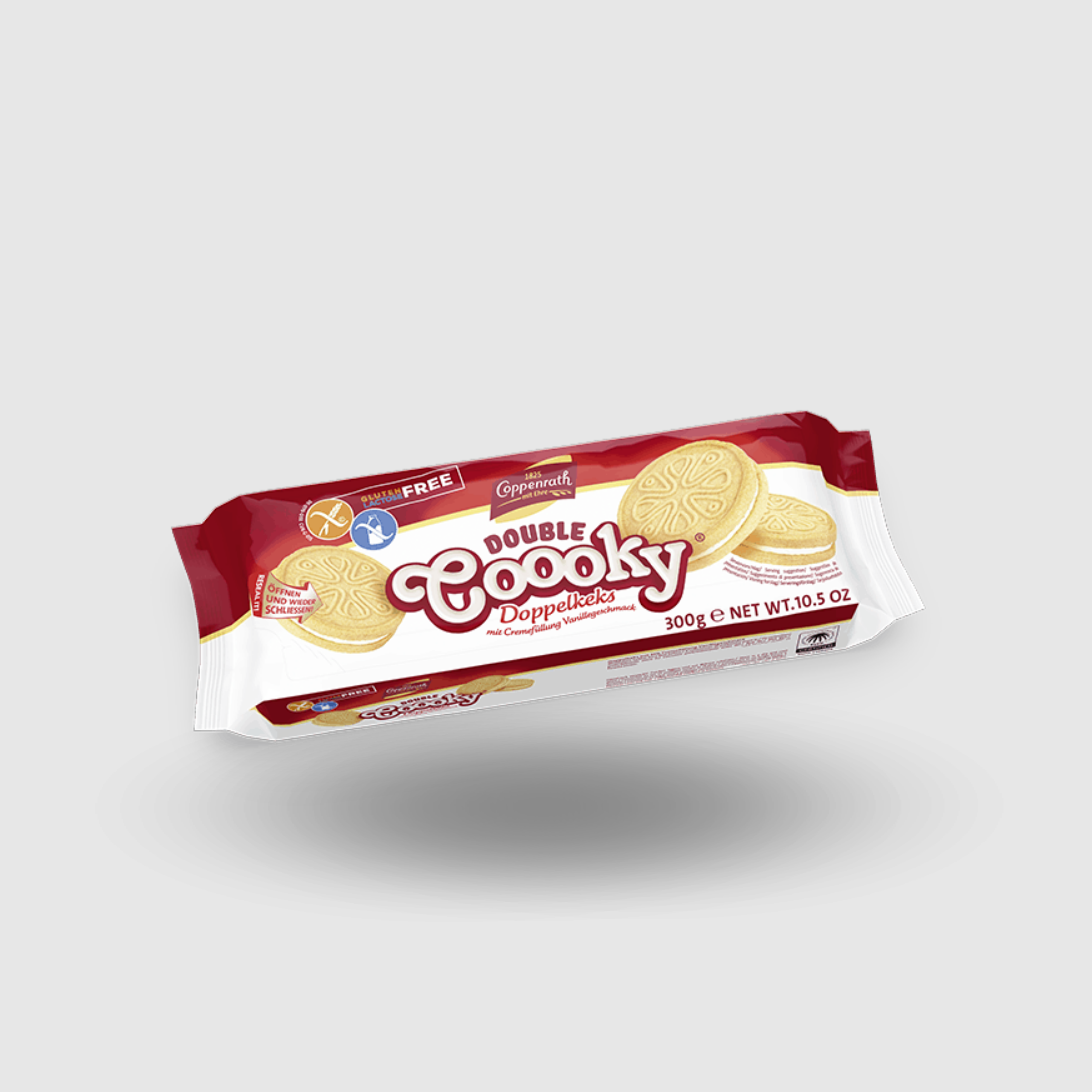 Cooky Vaniglia 300g Senza Glutine e Senza Lattosio