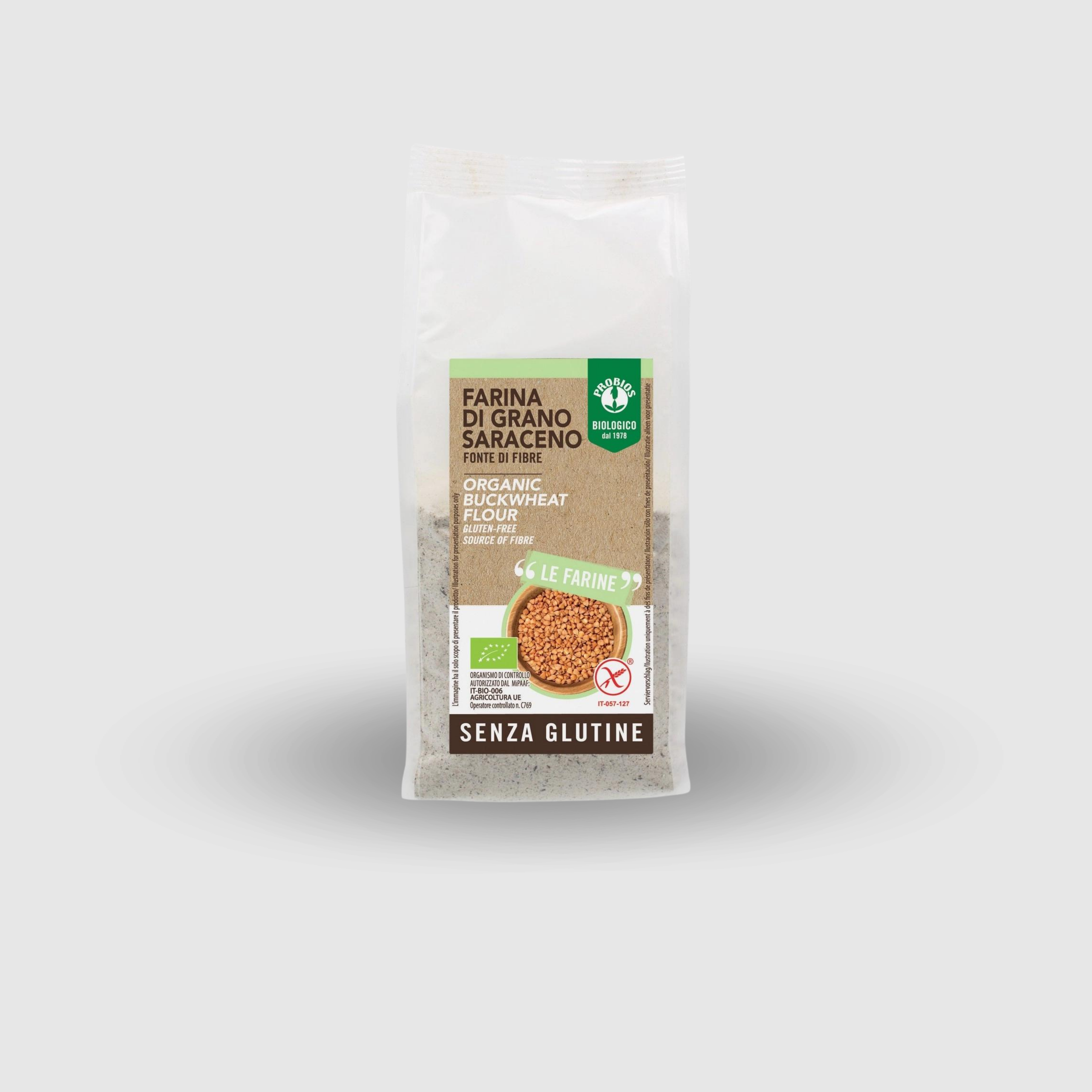 Farina di Grano Saraceno Senza Glutine Probios 375g
