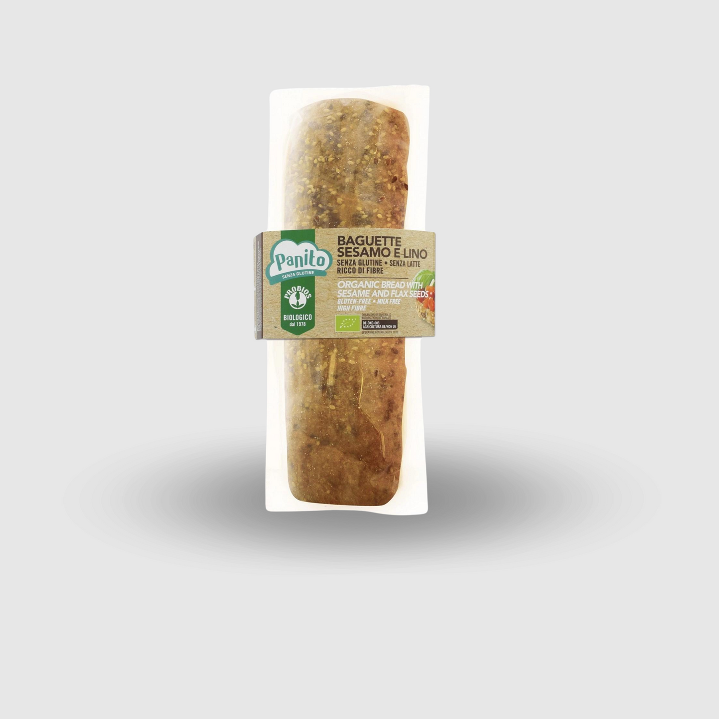 Baguette Con Semi di Sesamo E Lino Senza Glutine 160G