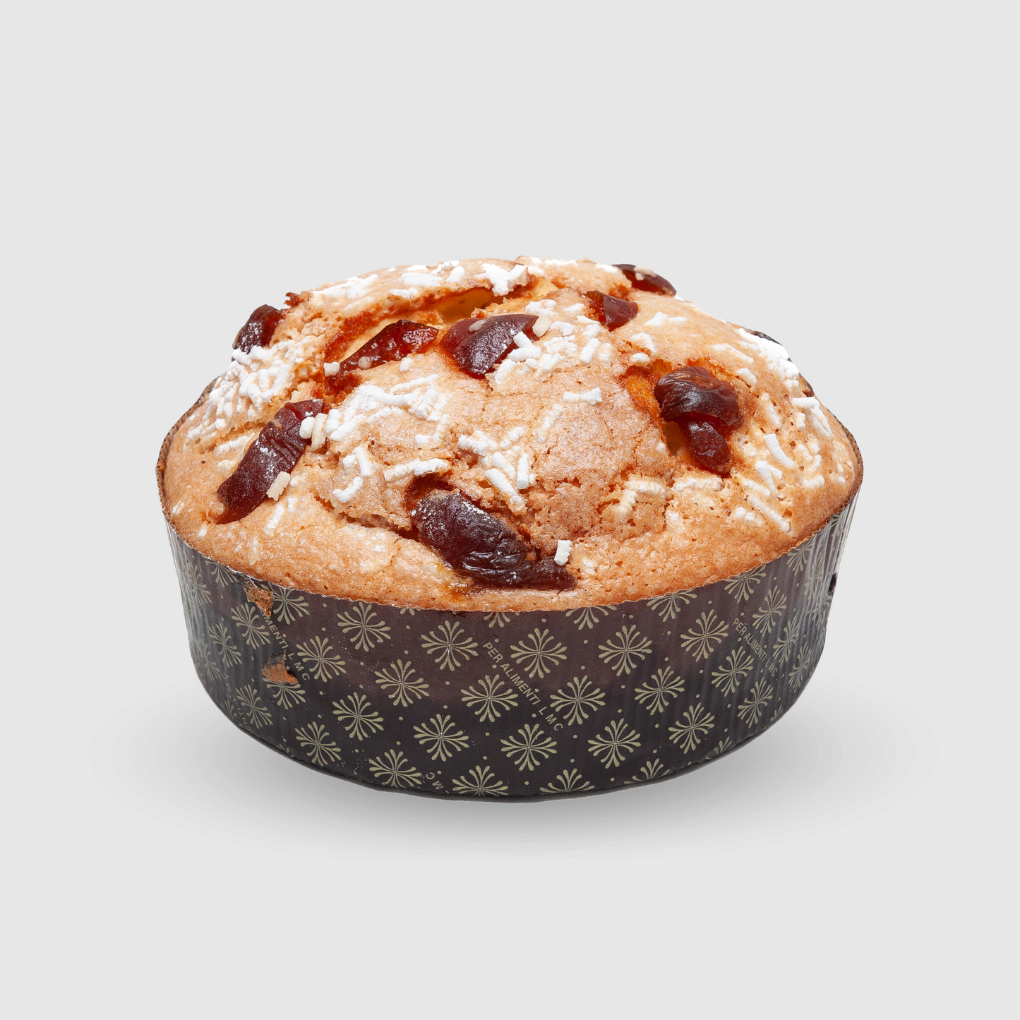 Panettone con Albicocche del Vesuvio 500gr Senza Glutine e Senza Latte