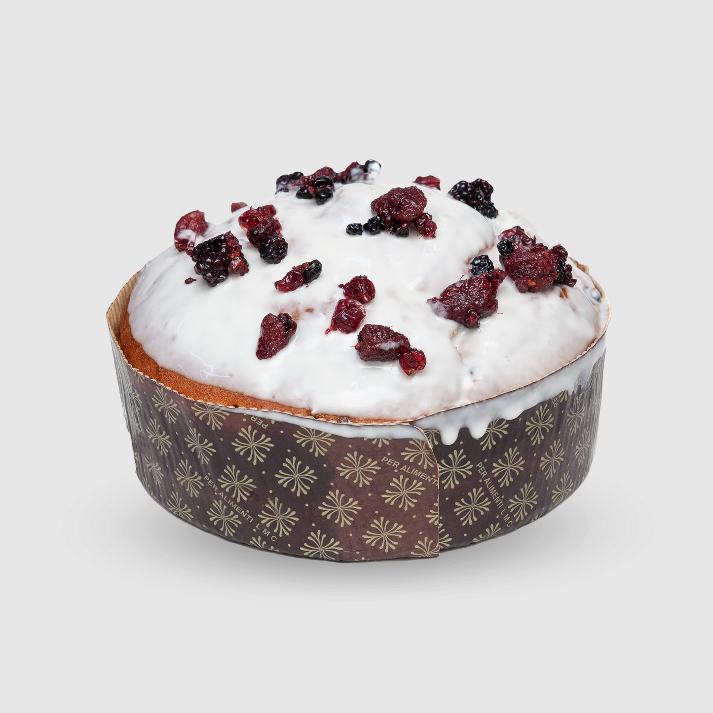 Panettone 5 Cereali Frutti Di Bosco Canditi 500 Gr Senza Glutine