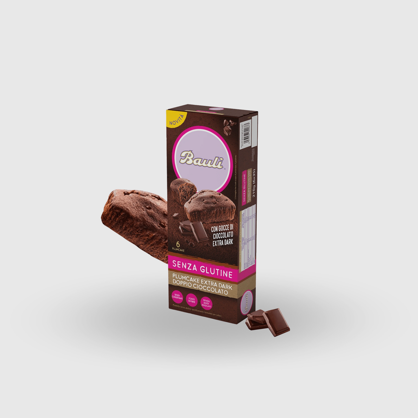 Bauli Gluten-Free Chocolate Plumcake 210g