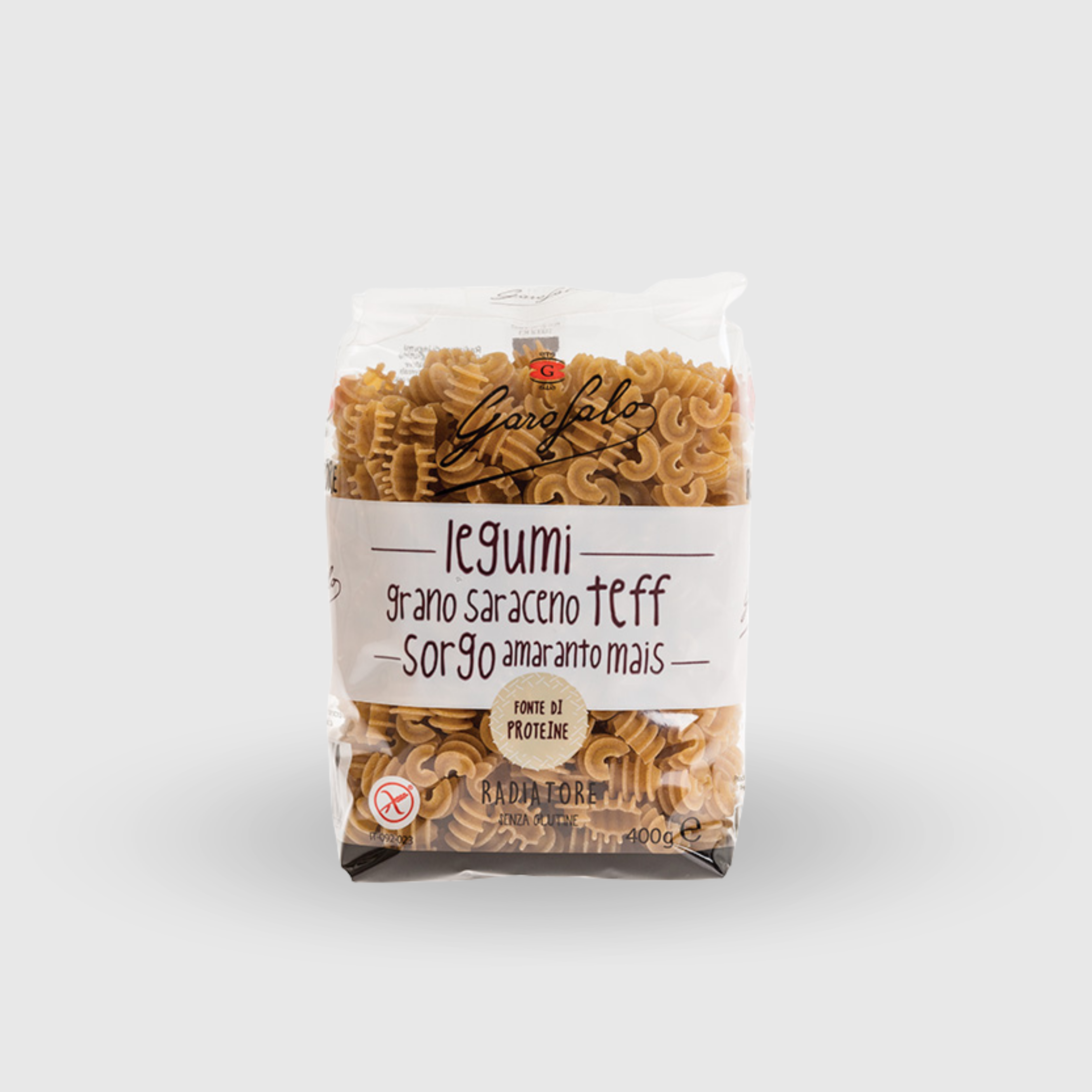 Radiatori Legumi e Cereali Garofalo Senza Glutine 400g