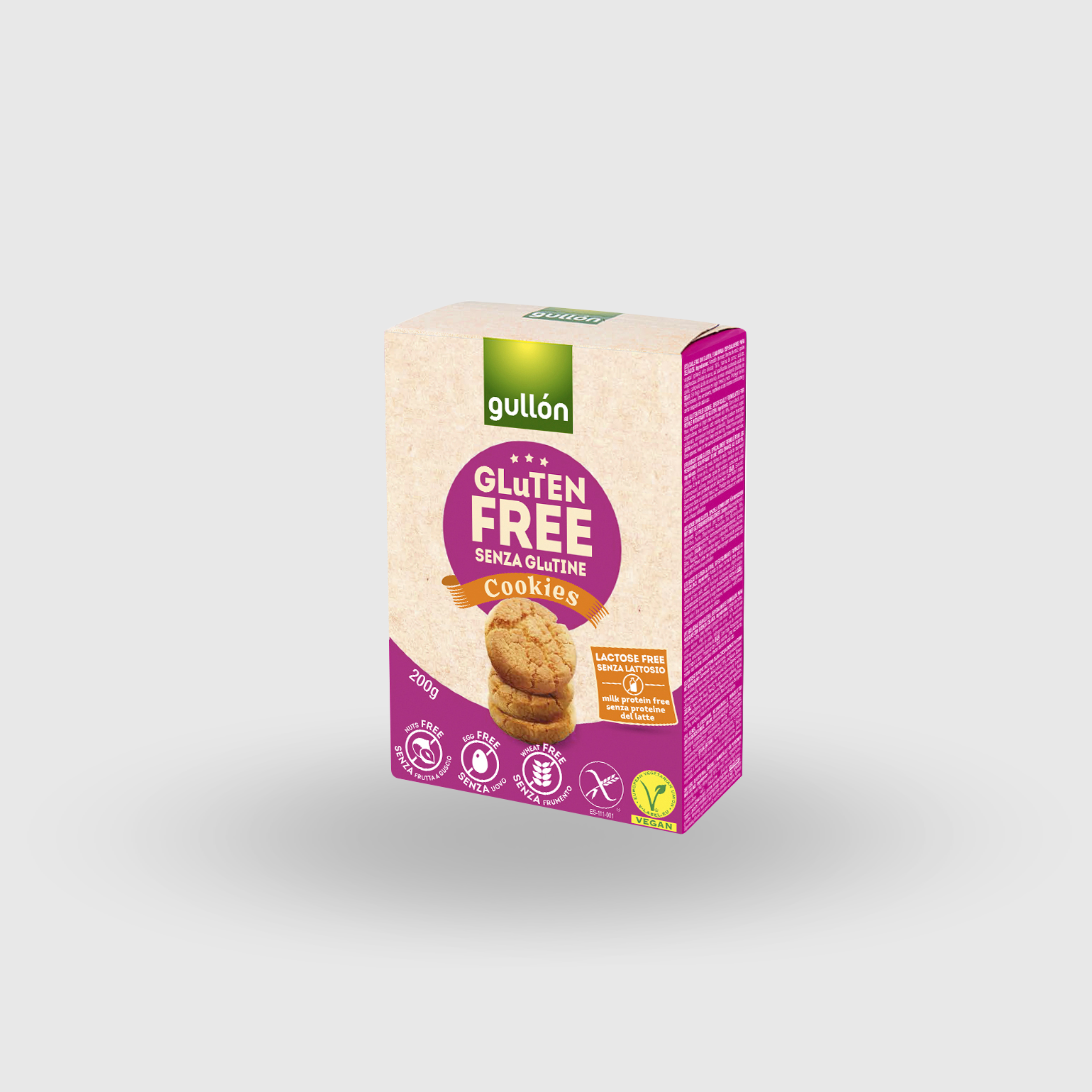 Gullón Biscotti Classici Senza Glutine e Senza Lattosio 200g