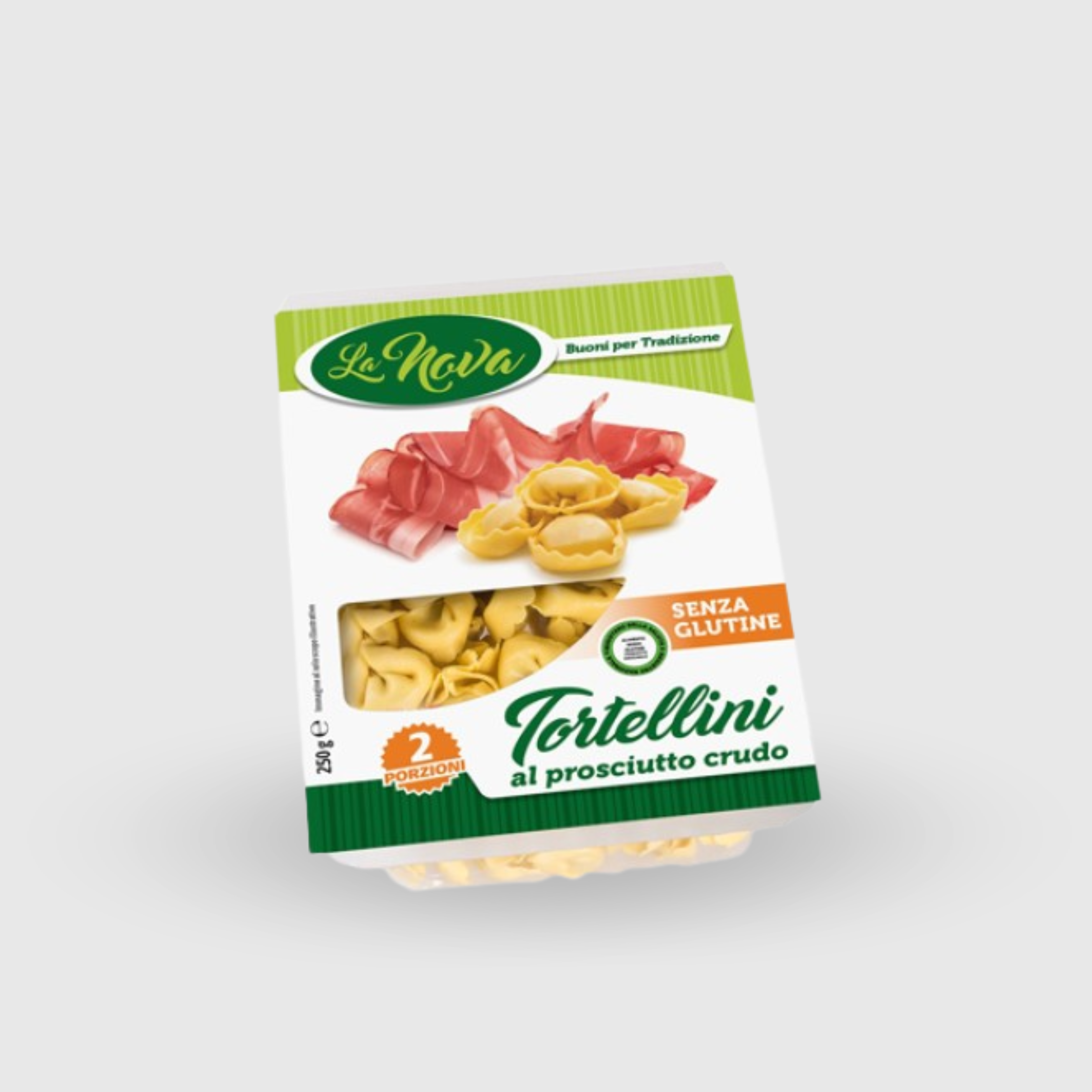 Tortellini al Prosciutto Crudo Senza Glutine La Nova 250g