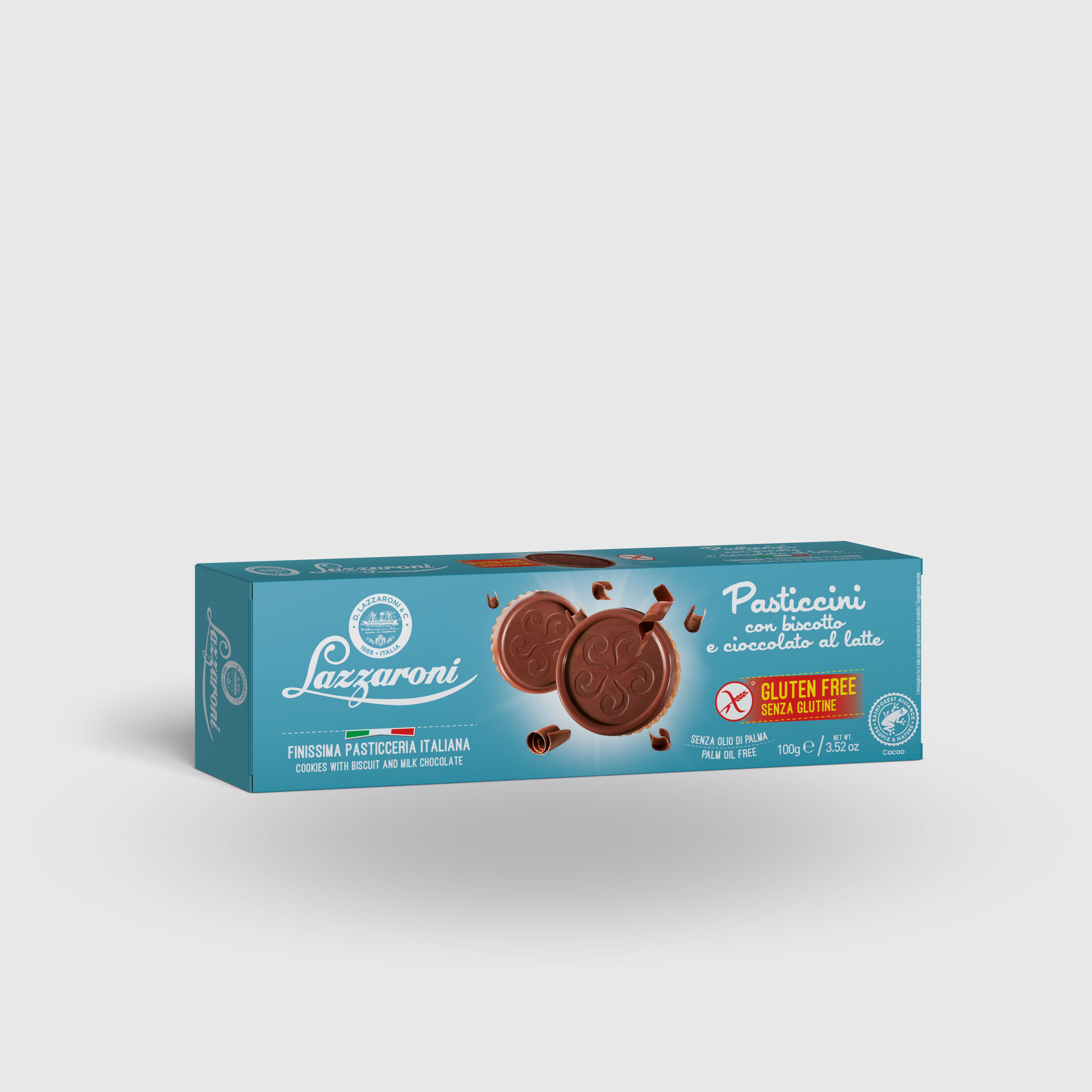 Pasticcini al Cioccolato Lazzaroni Senza Glutine 100g