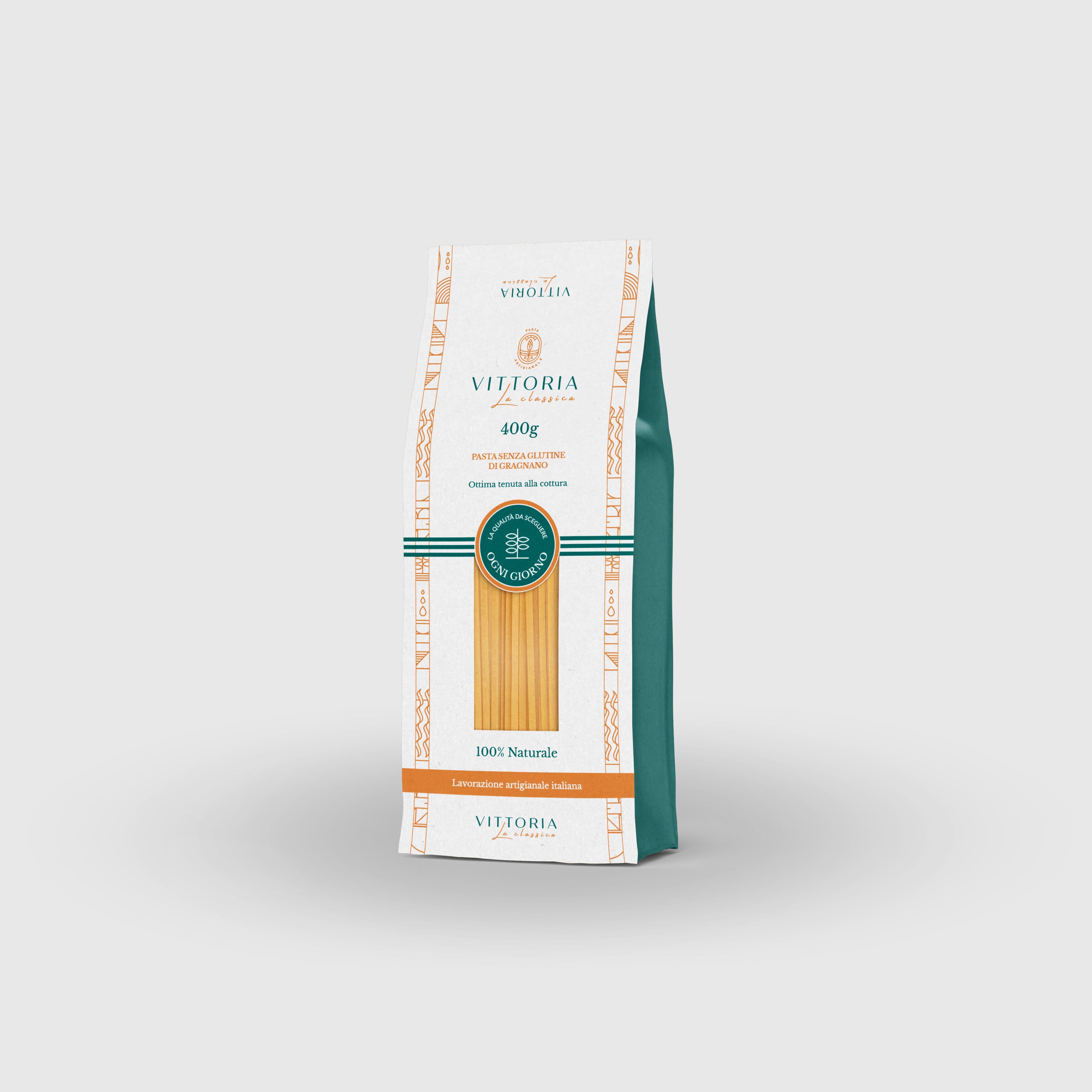 Linguine Senza Glutine 400g  Pasta Vittoria La Classica