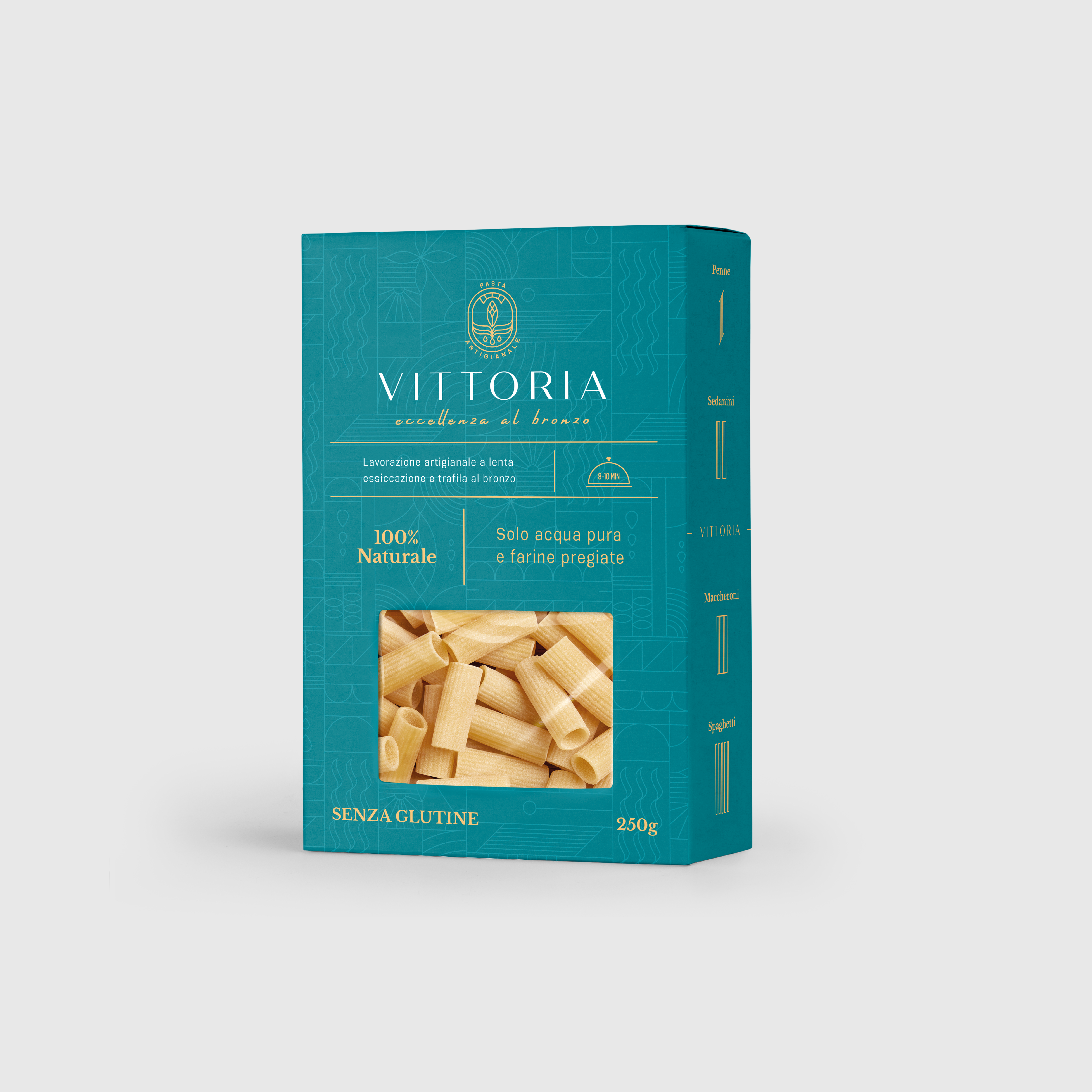 Maccheroni Senza Glutine Pasta Vittoria 250g