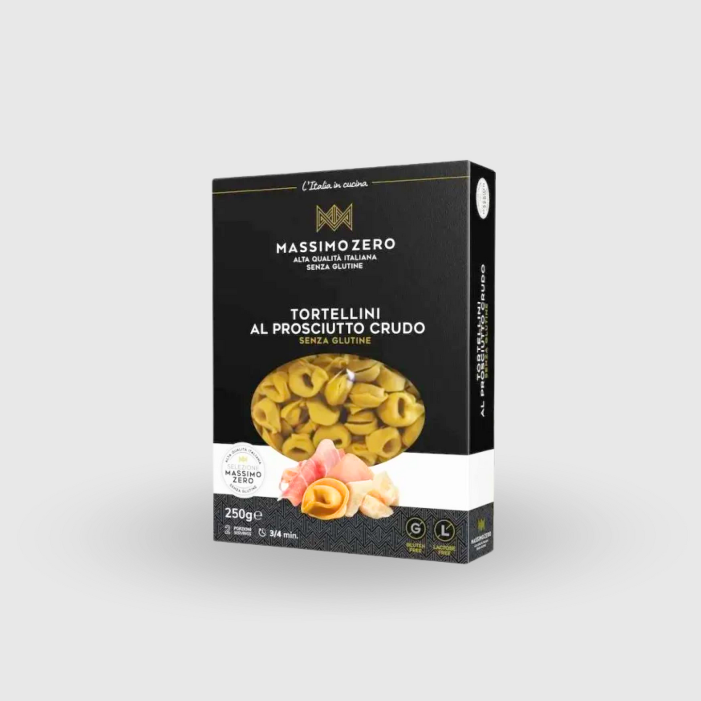 Tortellini with Raw Ham, Gluten Free Massimo Zero 250g