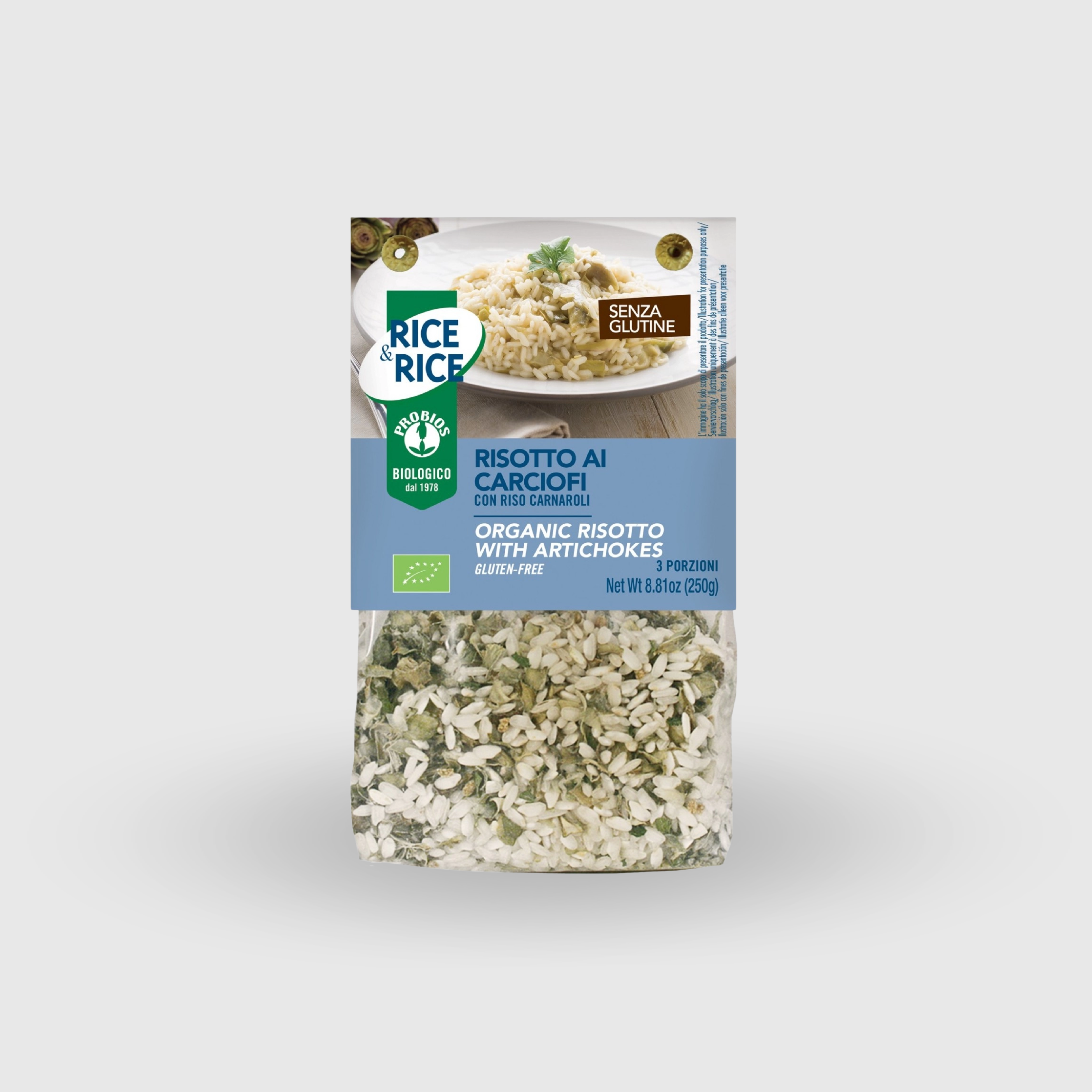 Risotto ai Carciofi Senza Glutine Probios 250g