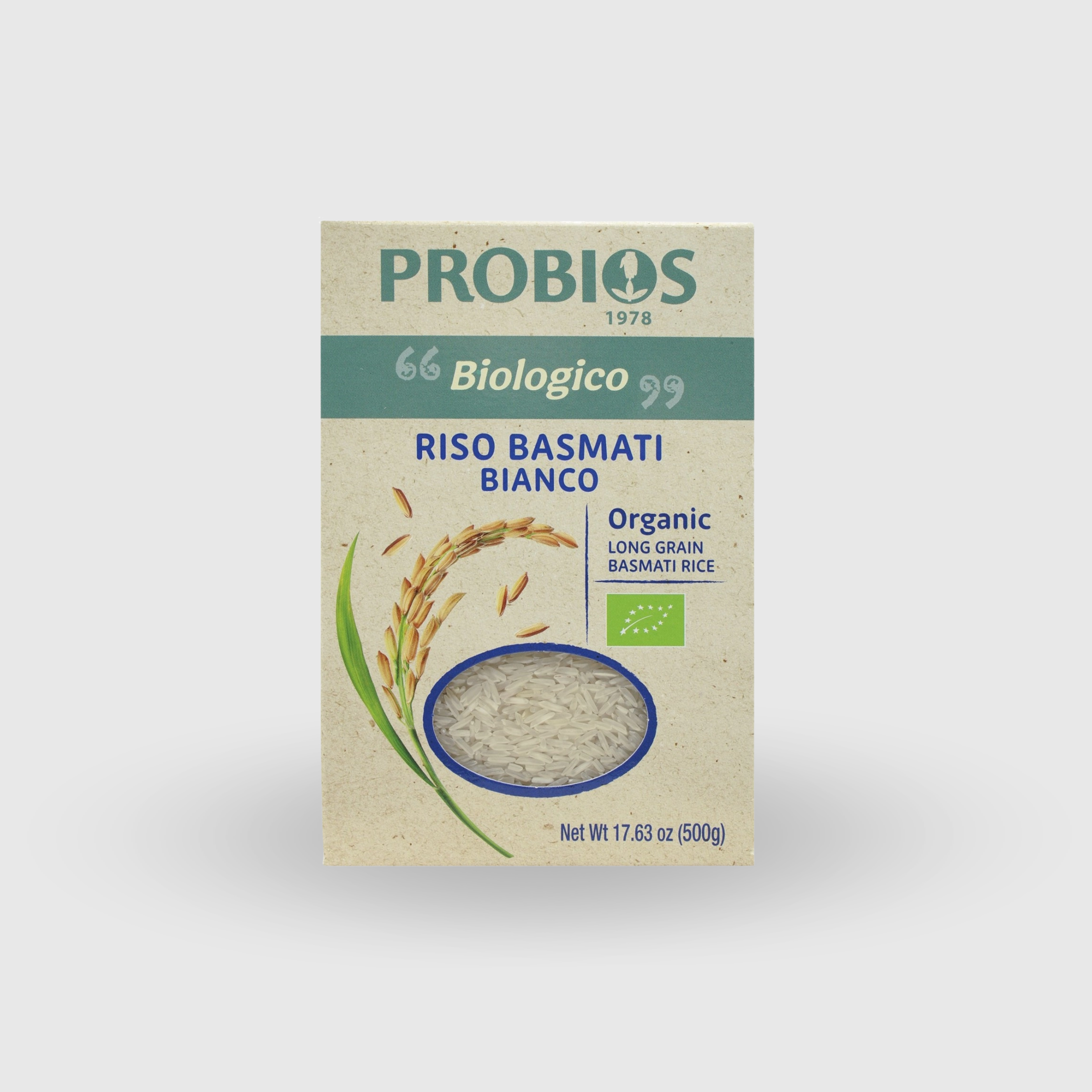 Riso Basmati bianco Senza Glutine Probios 500g
