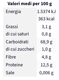 Penne Rigate n°66 ai Ceci Senza Glutine Rummo 300g