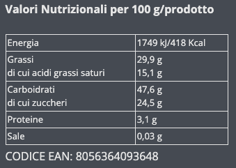 Aurora Hazelnut Baci di Dama Natural Gluten Free 110g