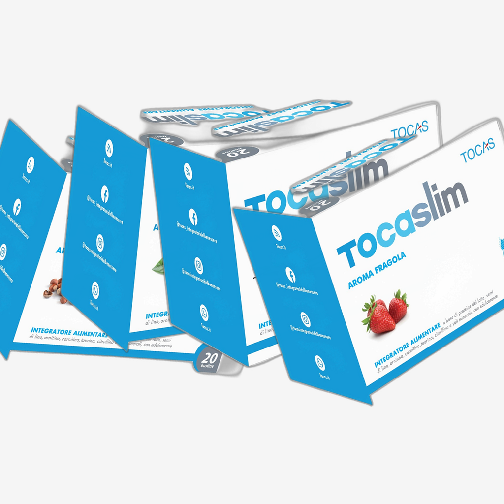 Tocaslim Tocas controllo peso 4 gusti