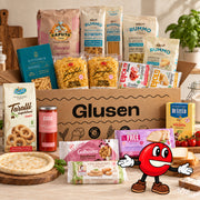 Box La Prima Dispensa Glusen con pasta pane farine e colazione senza glutine
