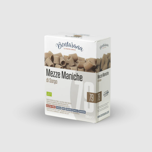 Mezze Maniche n°79  di Sorgo Senza Glutine