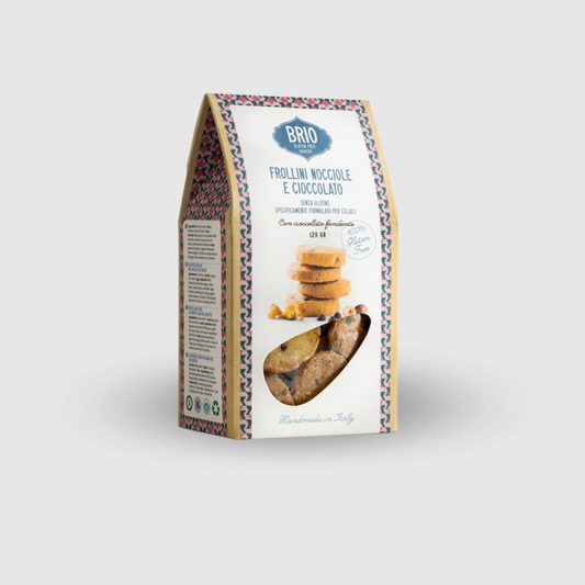 Hazelnut and Chocolate Shortbread Gluten Free