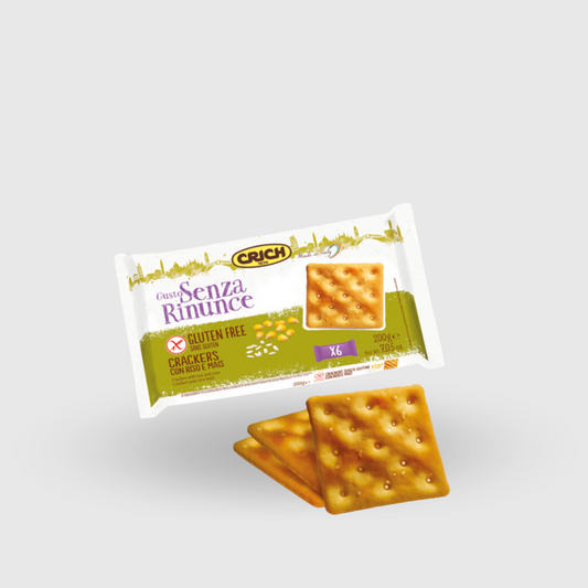Salt Crackers with Rice and Corn 200g Gluten Free