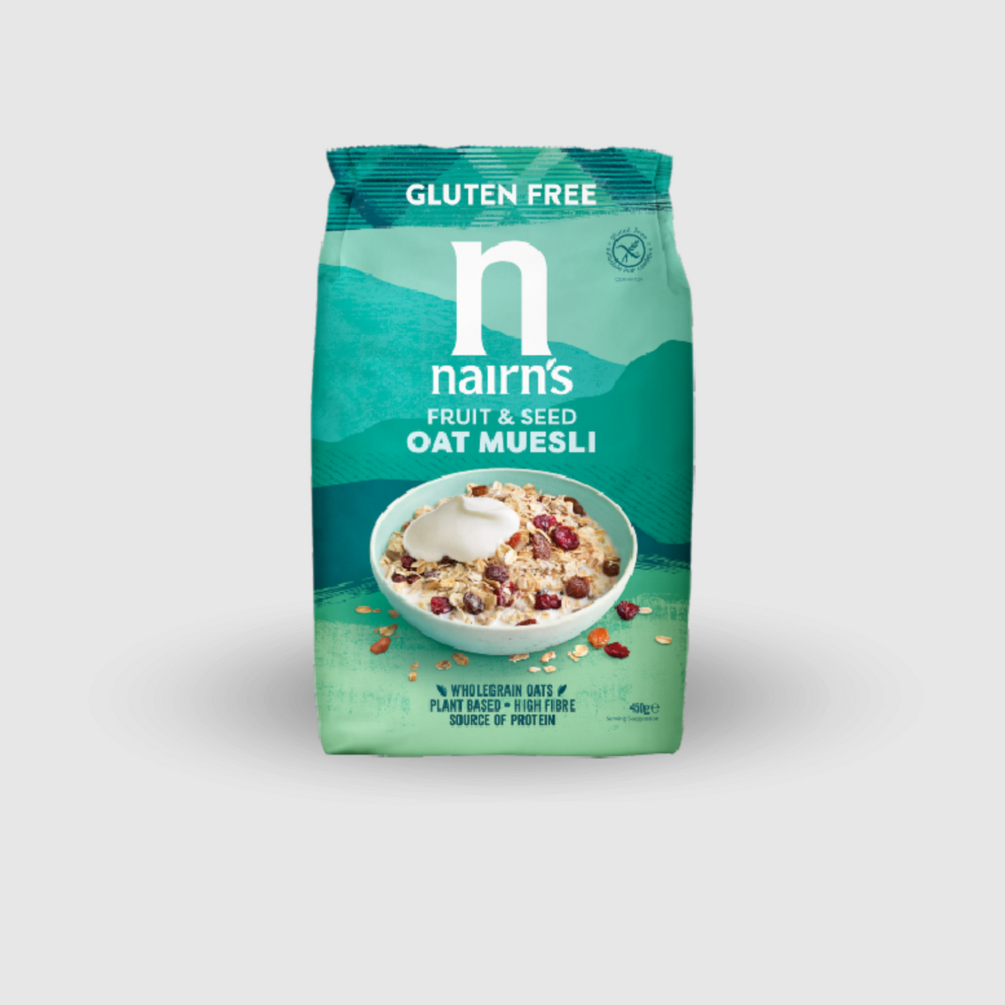 Gluten-free oat and fruit muesli 
