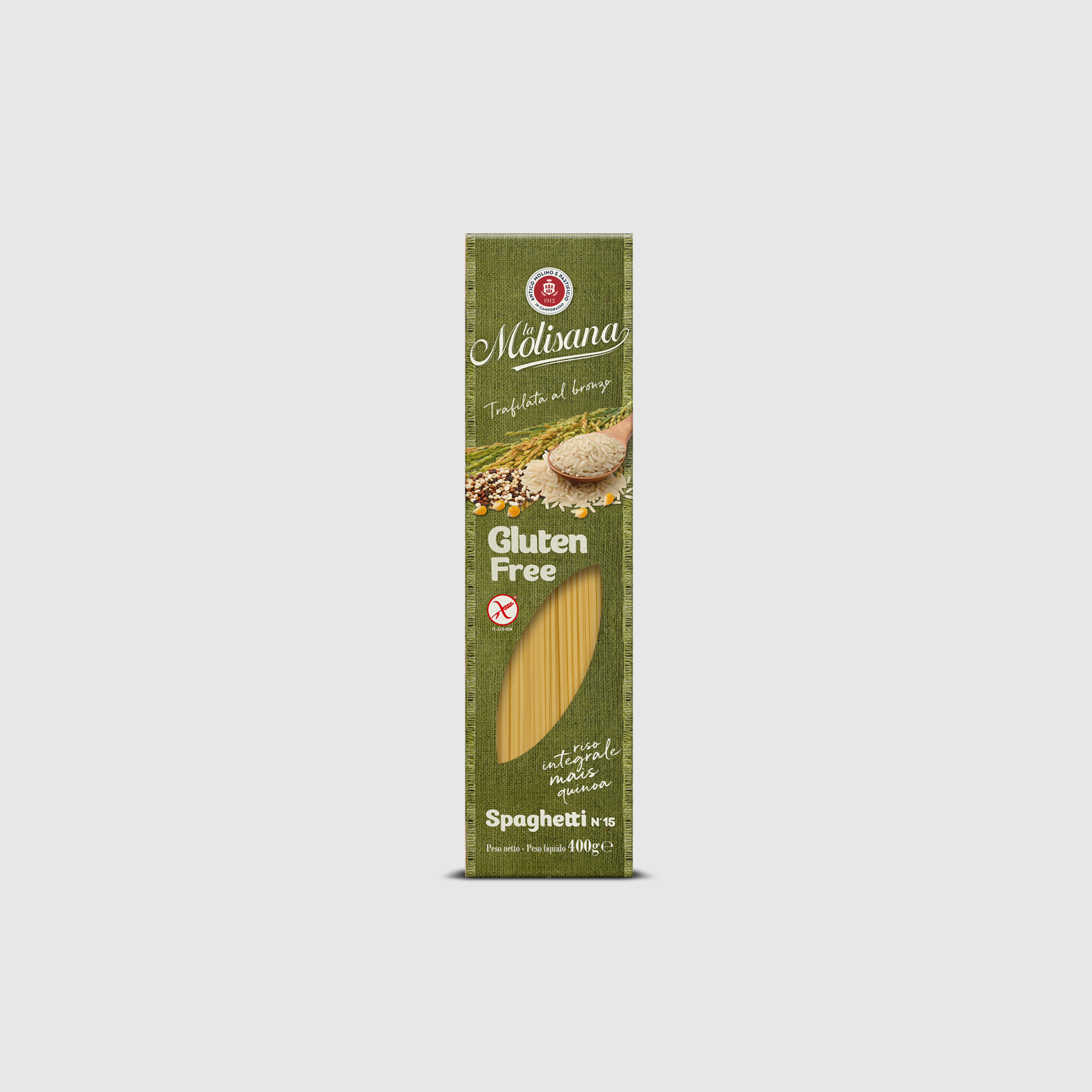 Spaghetti N°15 Sans Gluten La Molisana 400g