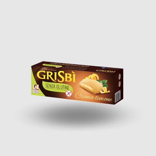 Grisbì Biscotti al Limone Senza Glutine