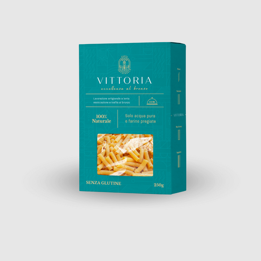 Gluten Free Sedanini - Pasta Vittoria