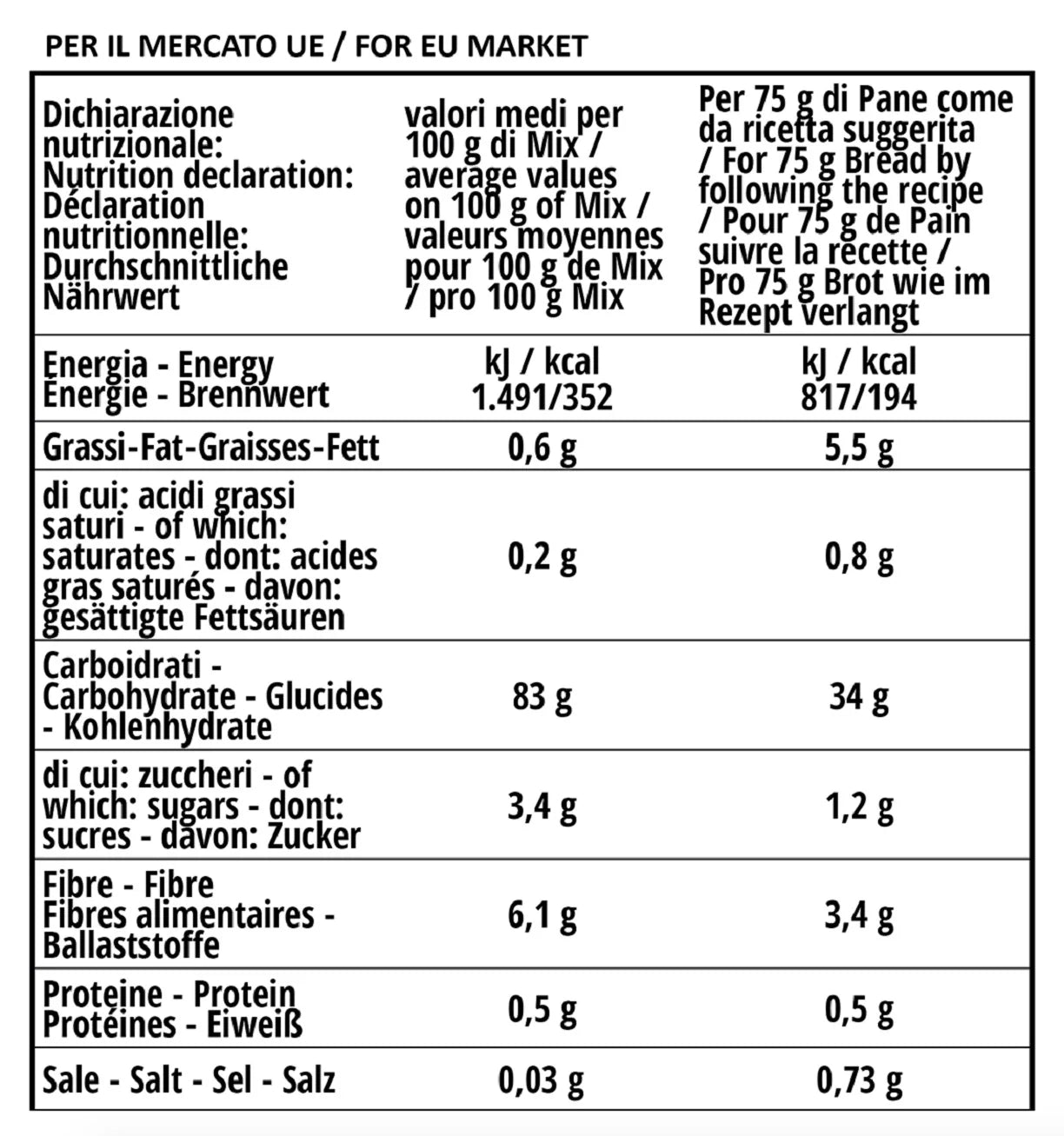 Fibrepan Low Protein Flour Universal Gluten Free and Lactose Free 500g