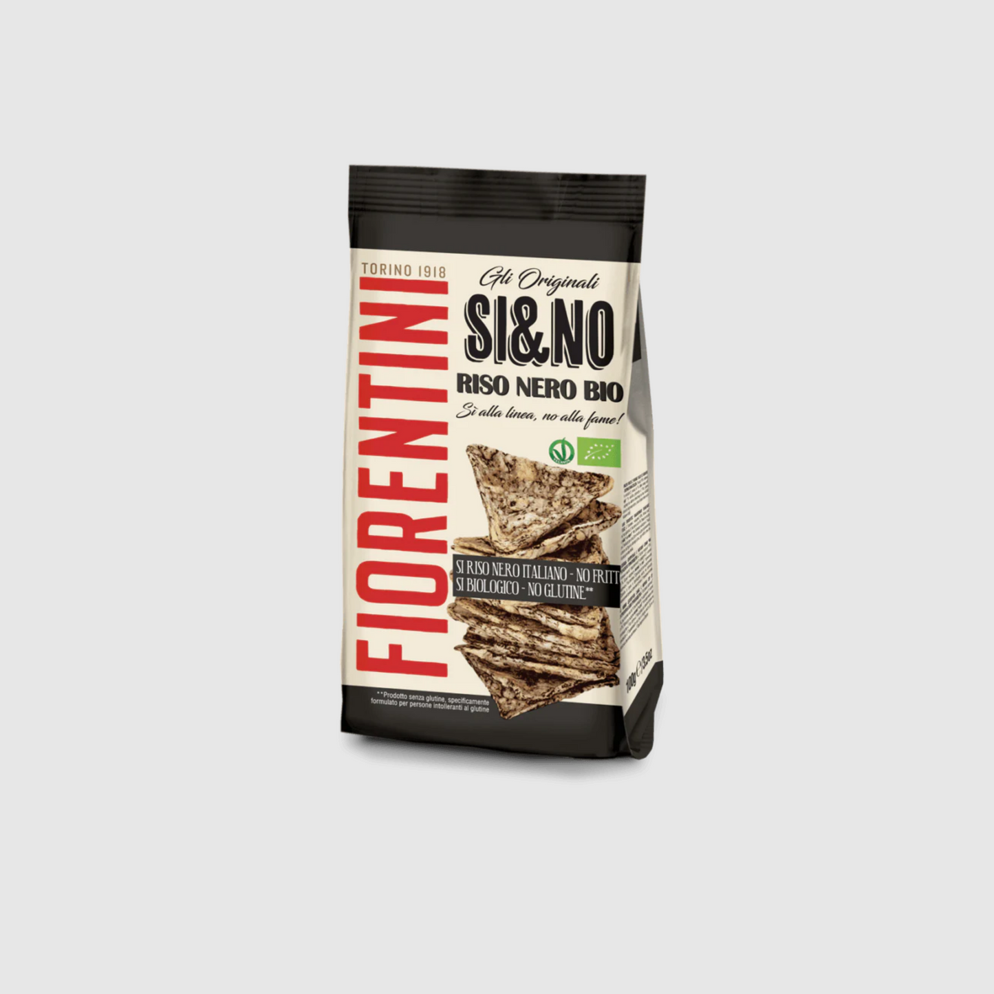 Si&no Bio mini Black Rice Cakes 80g Gluten Free