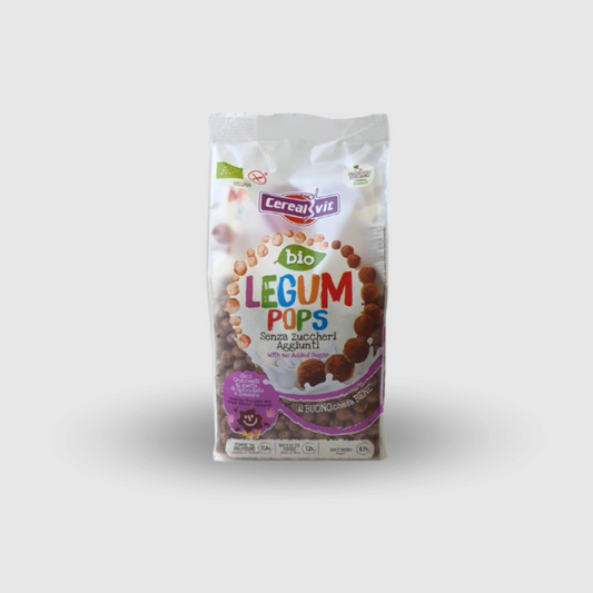 Cerealvit Legum Pops Organic Chickpeas Chocolate and Ginger