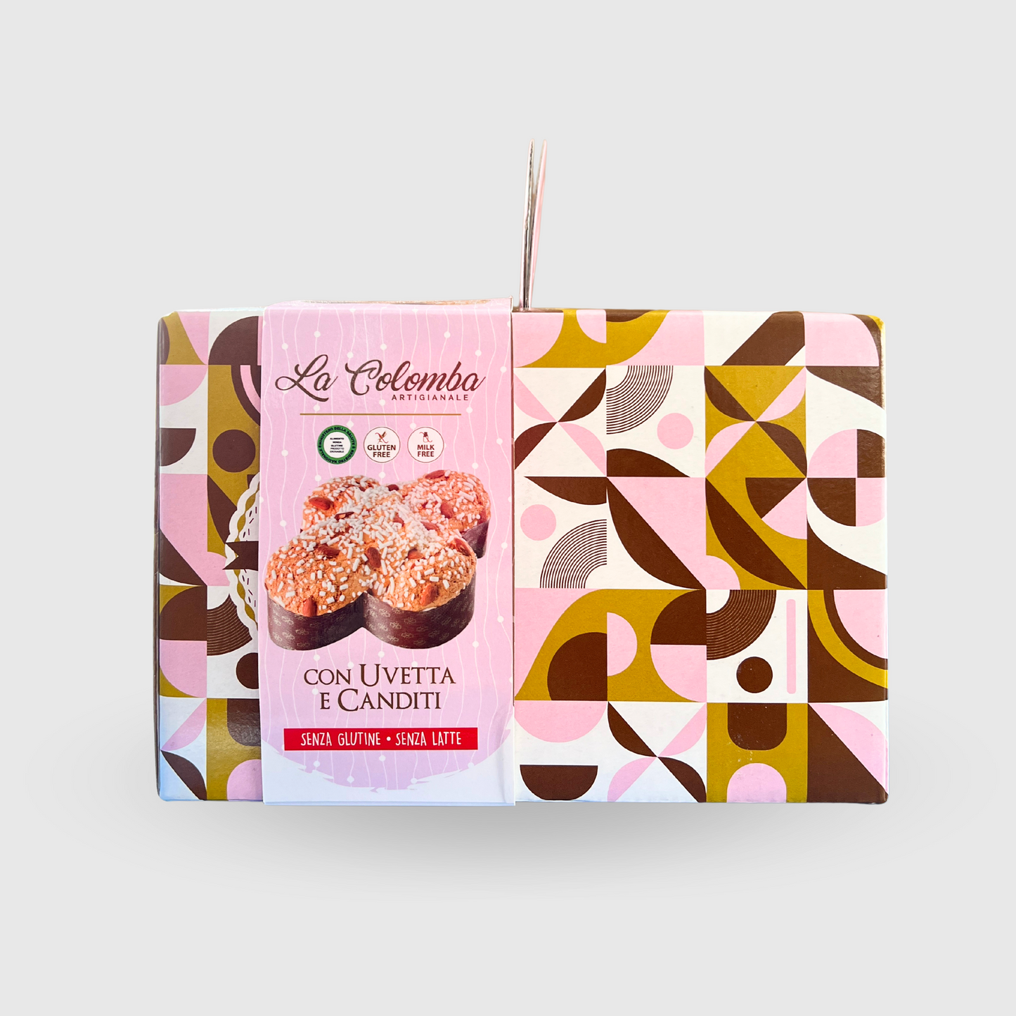 Colomba Artisan Classic Raisins and Candied Fruit Gluten Free and Dairy-free