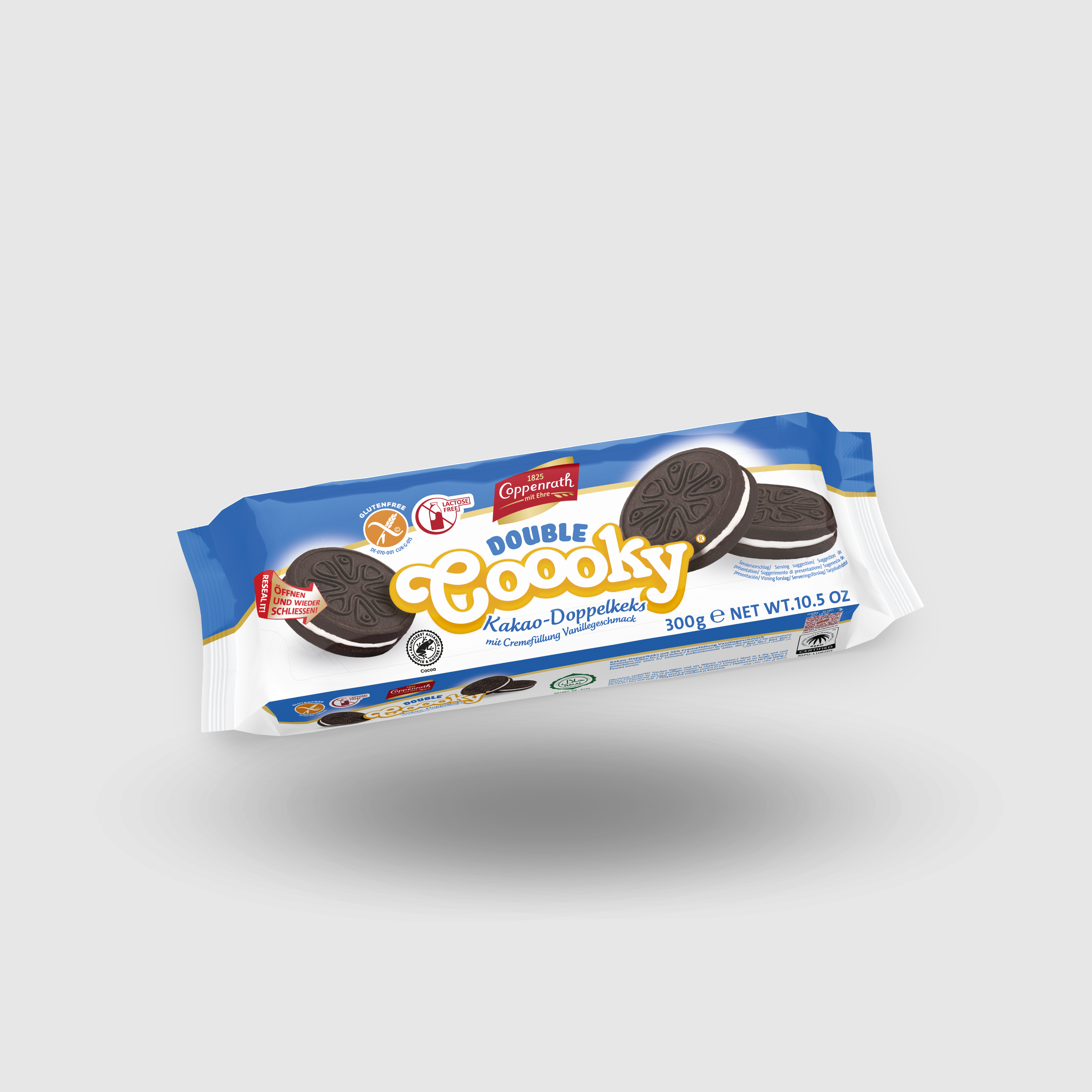 Cooky Cacao 300g Sans Gluten et Sans Lactose