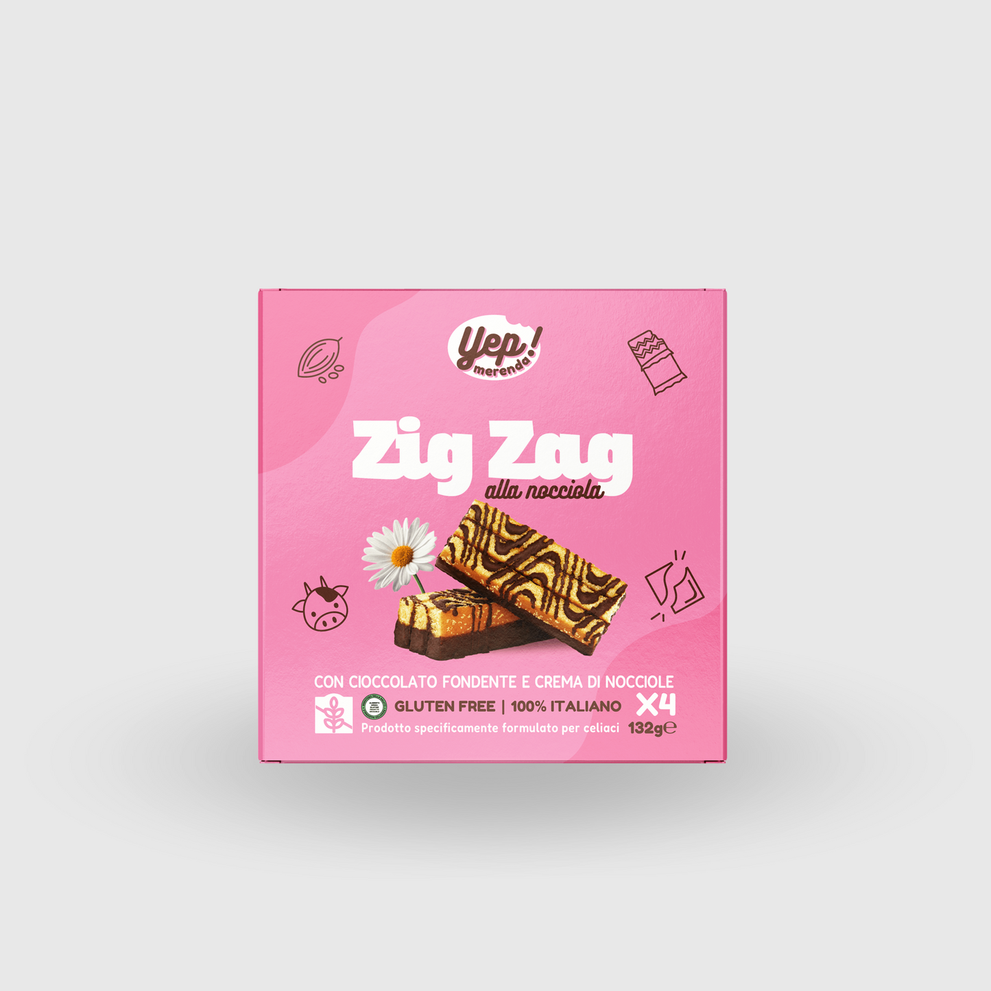 Hazelnut Zig Zag 