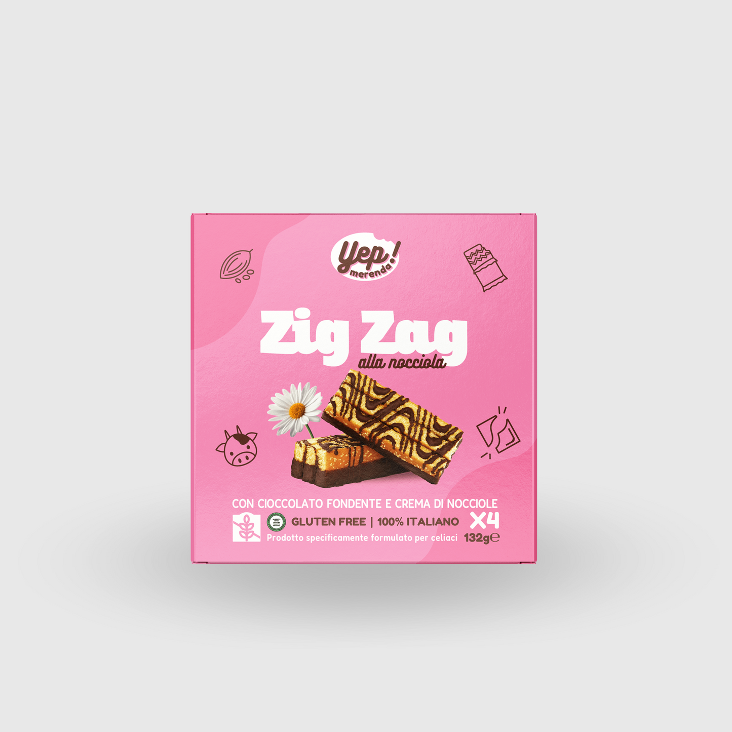 Zig Zag Noisette 