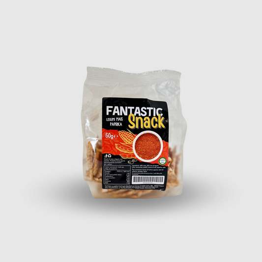 Snack Mais, Legumi e Paprika Senza Glutine