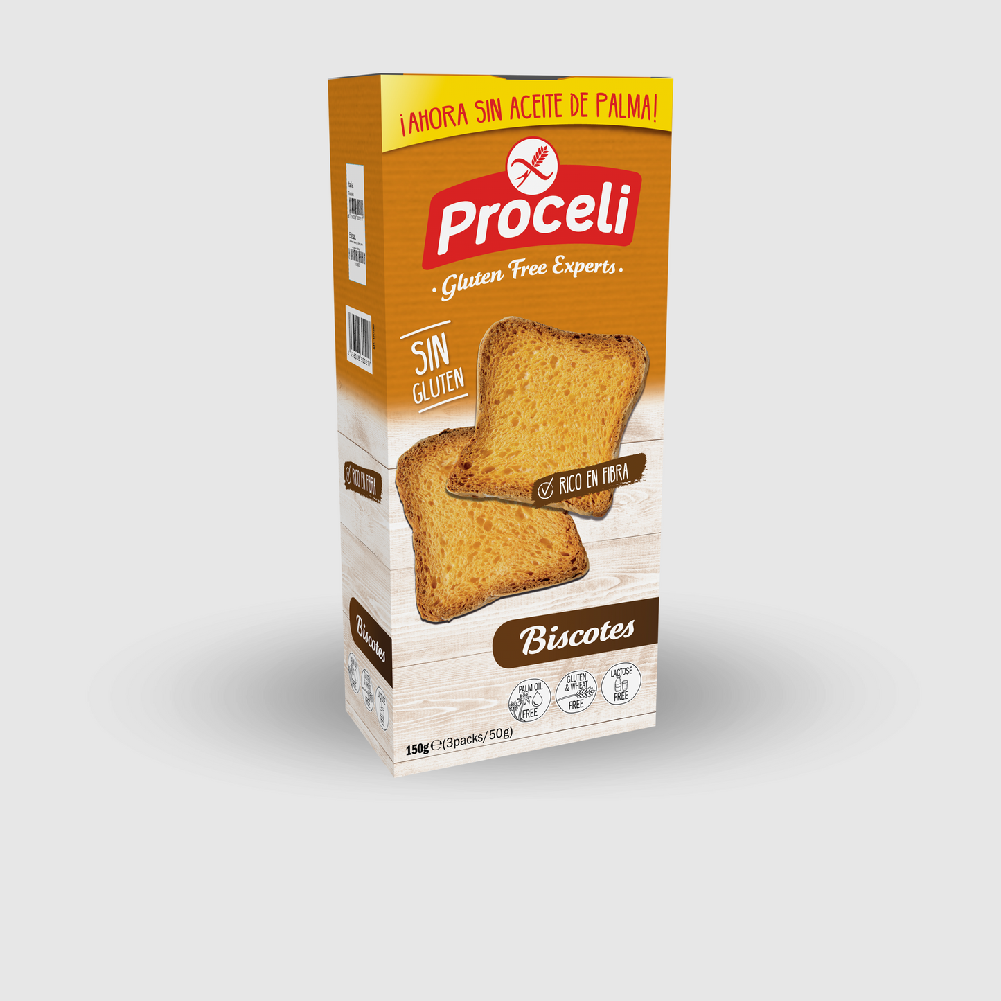 Dairy-free Rusks and Derivatives Gluten Free