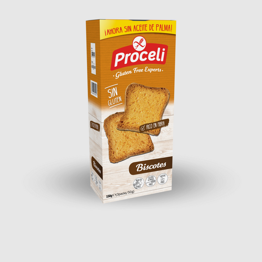 Dairy-free Rusks and Derivatives Gluten Free