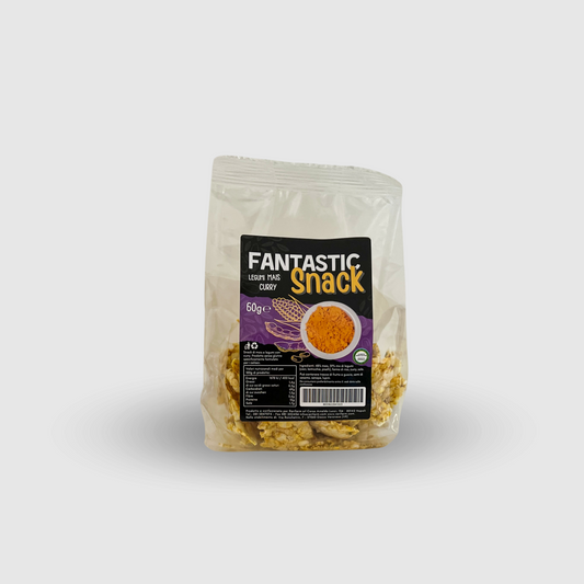 Snack Mais, Legumi e Curry Senza Glutine