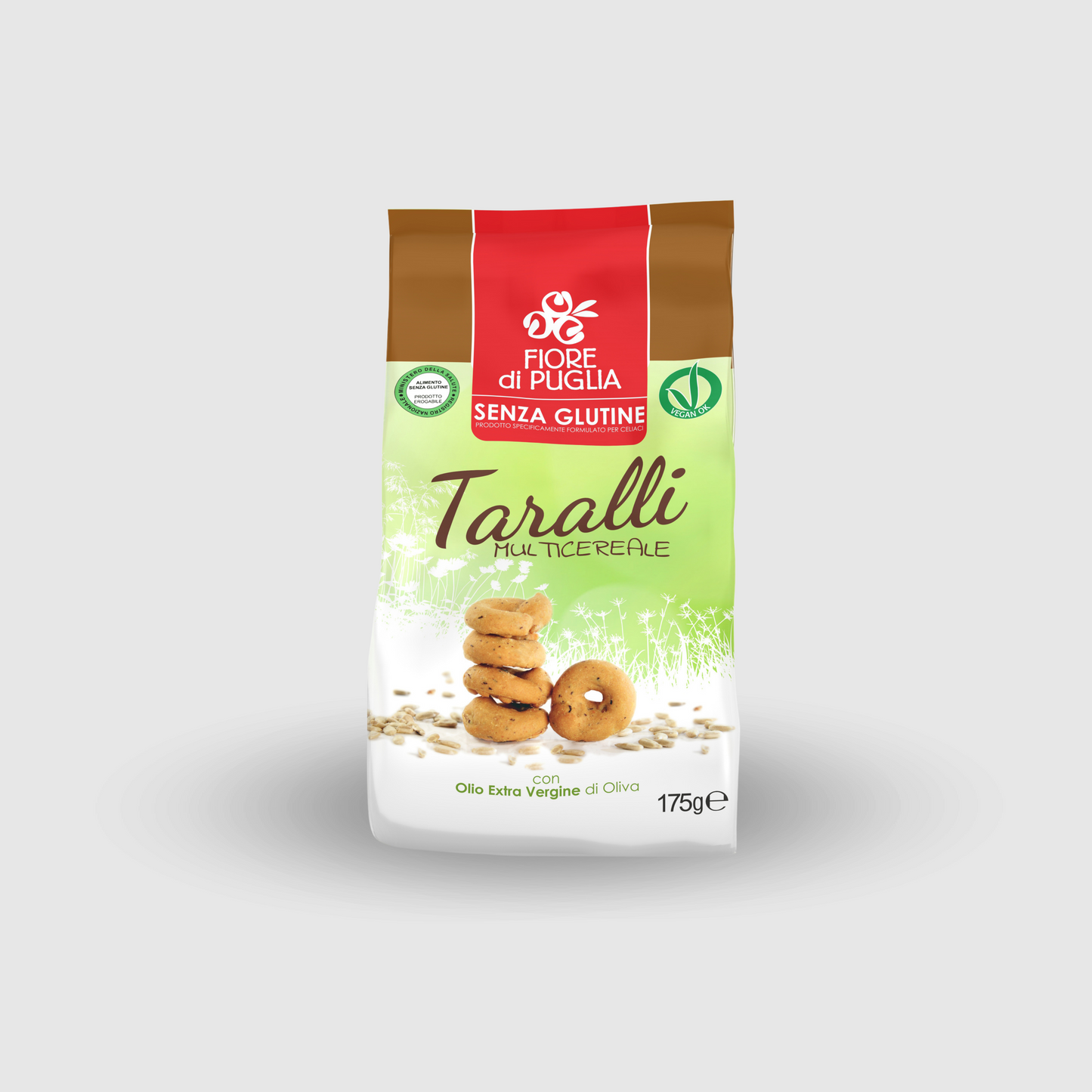 Tarallini à saveur multigrains sans gluten