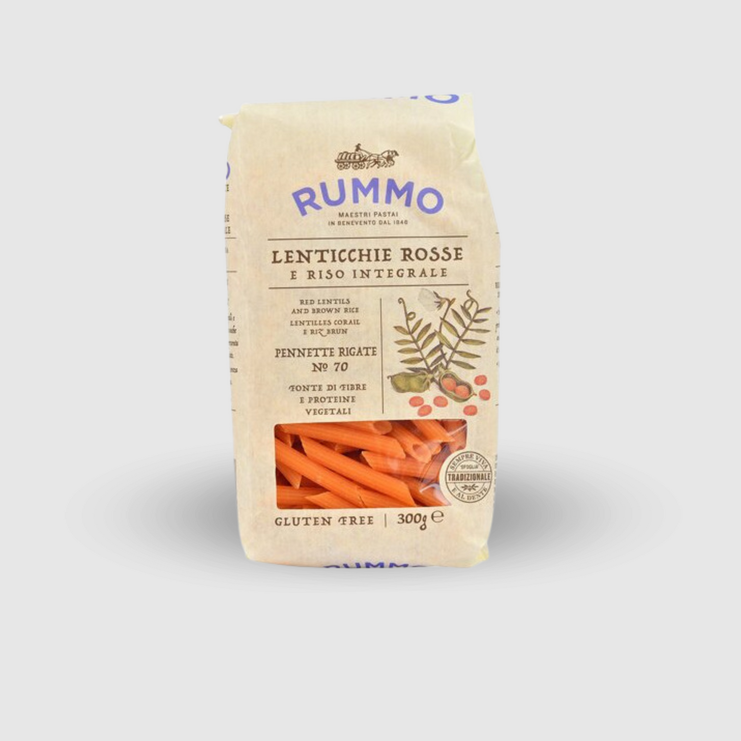 Pennette with Lentils No. 70 Rummo Gluten Free