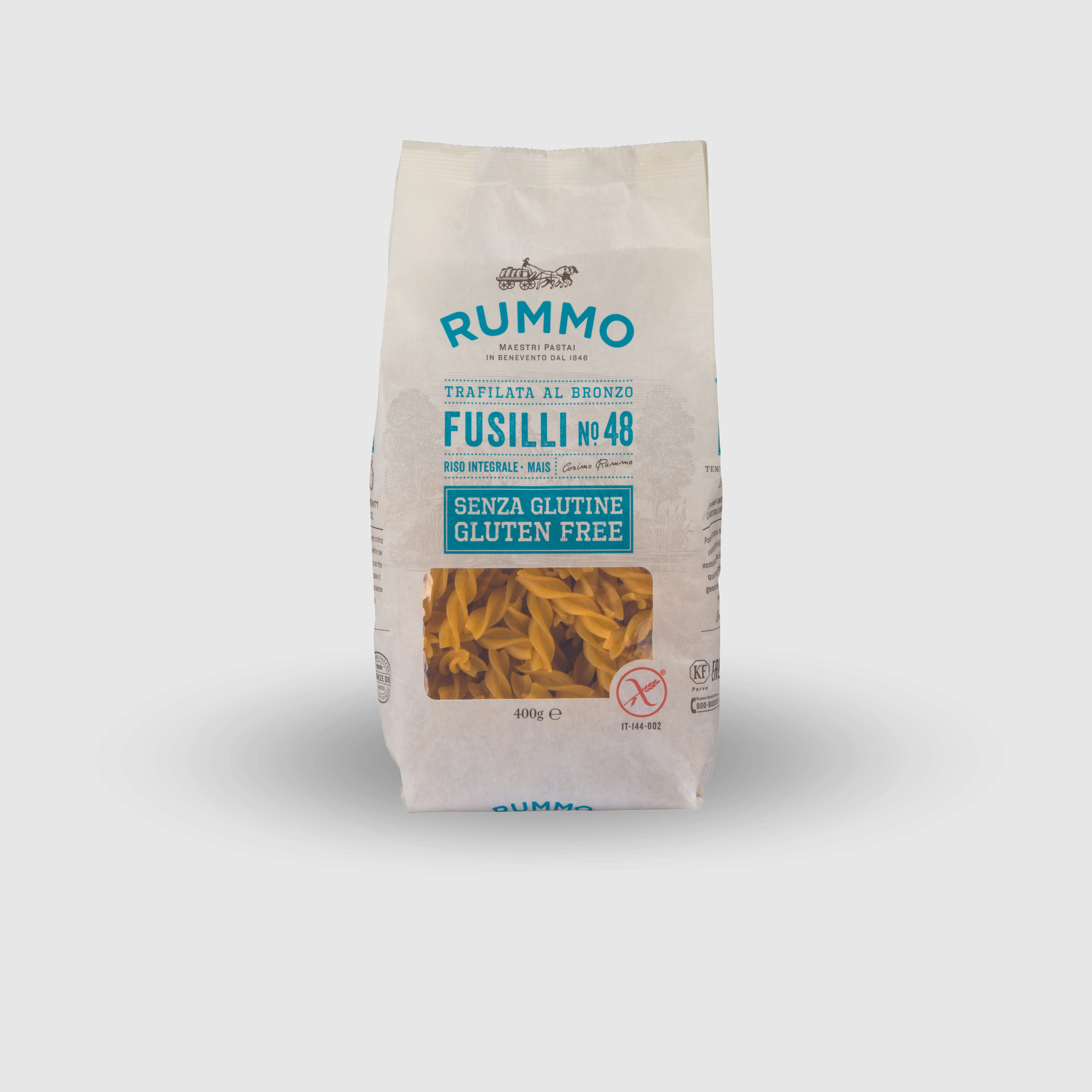 Fusilli n°48 Rummo Sans Gluten 400g