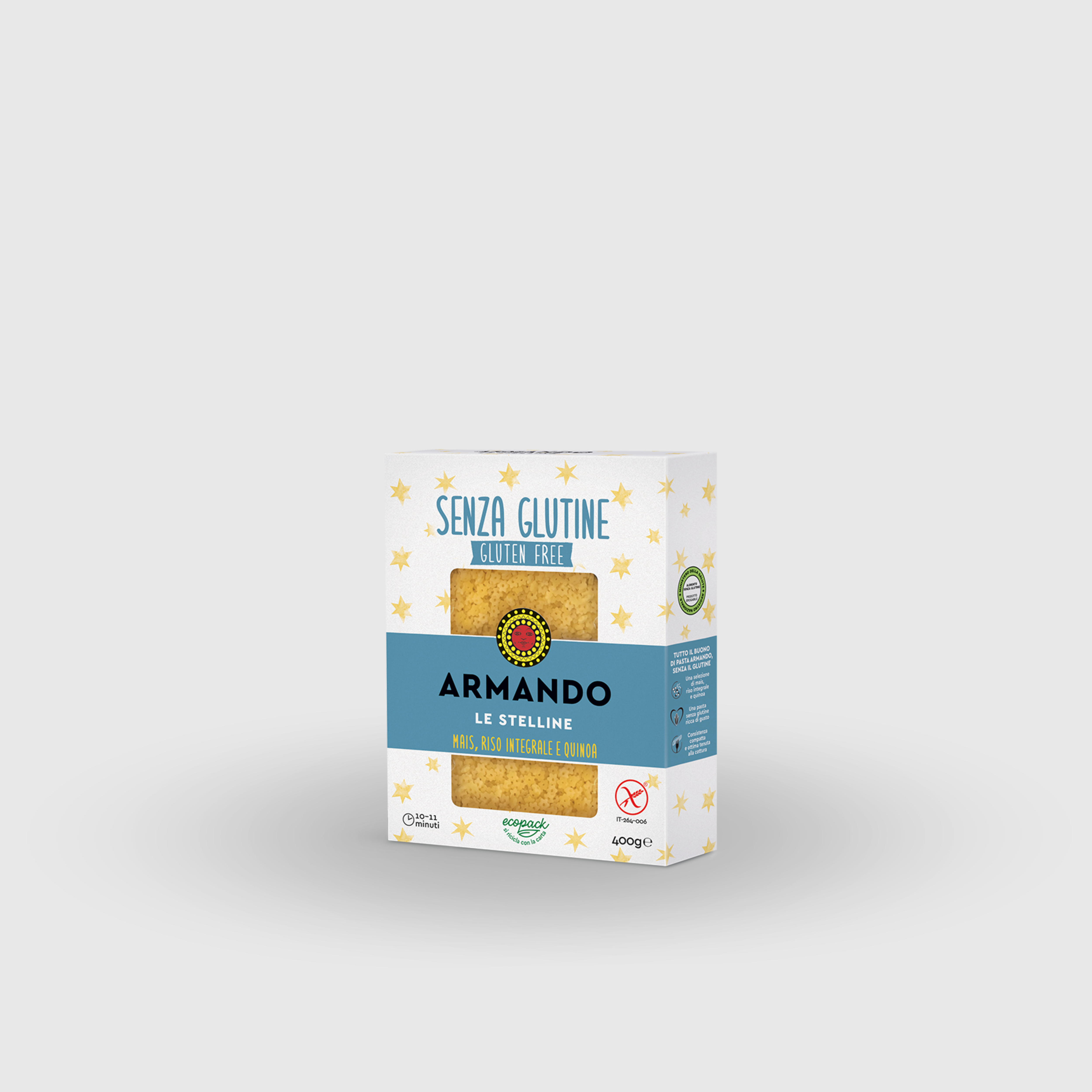 Étoiles sans gluten Armando 400g
