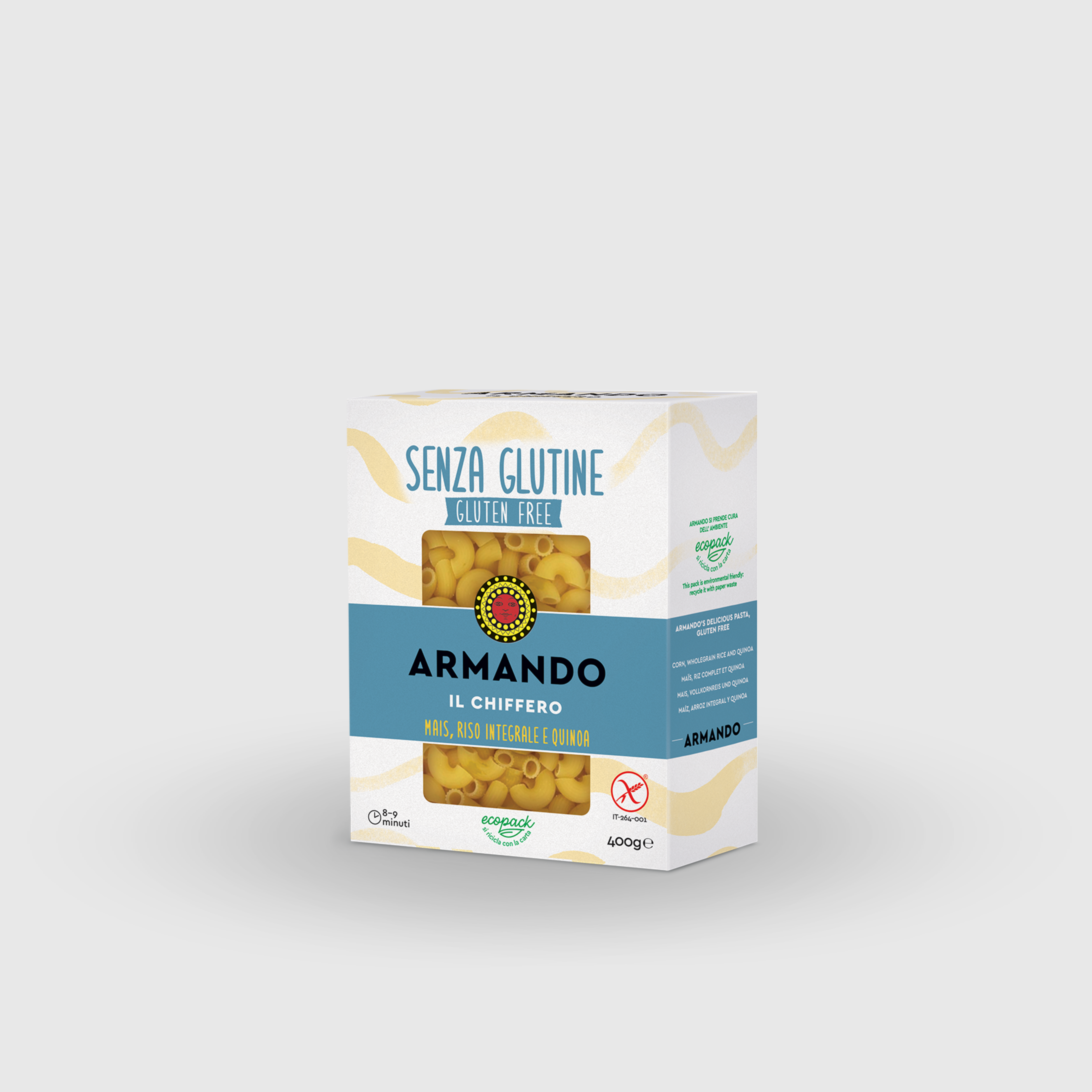 Le Chiffero sans gluten Armando 400g