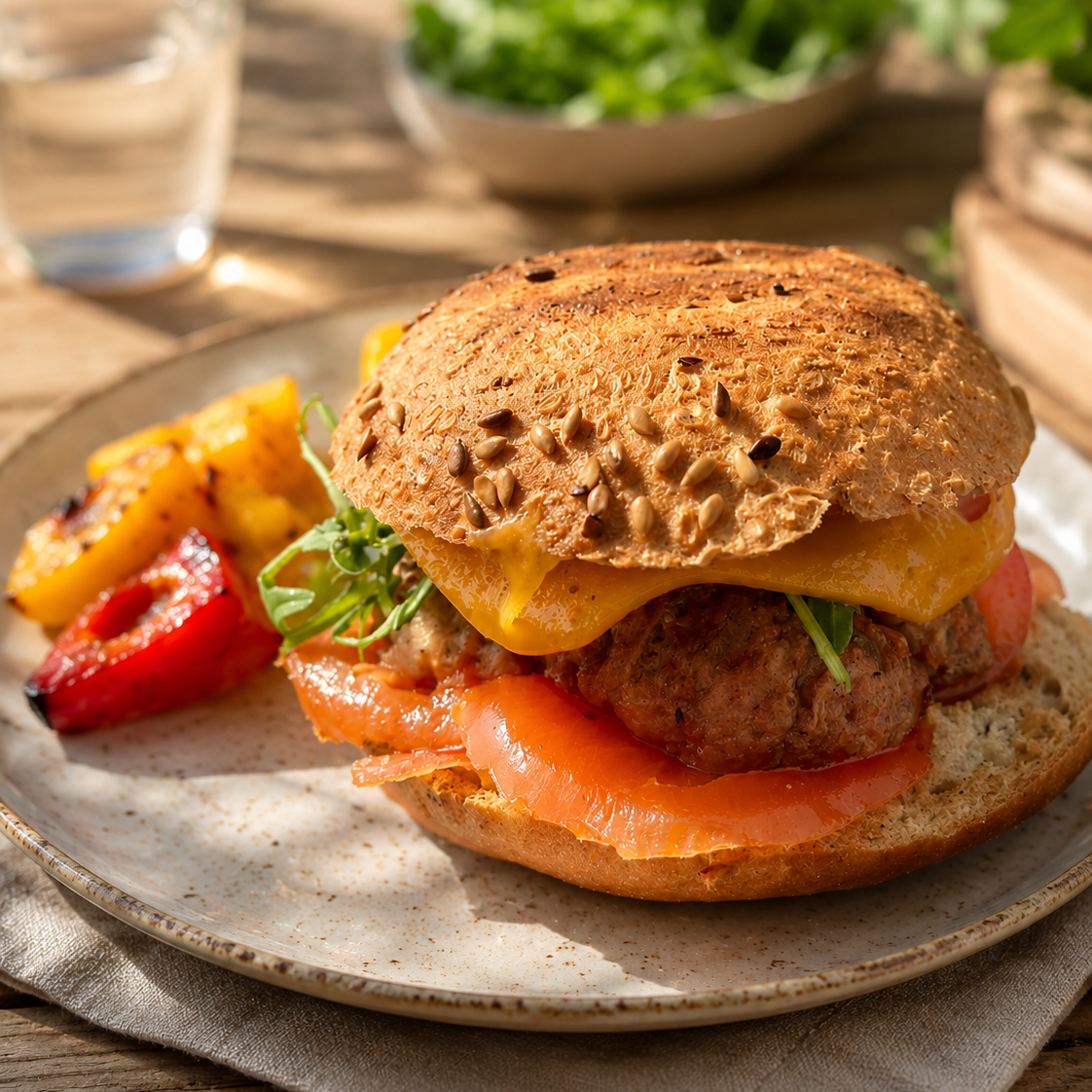 KETO Hamburger Panino con Sesamo Senza Glutine 2x85g