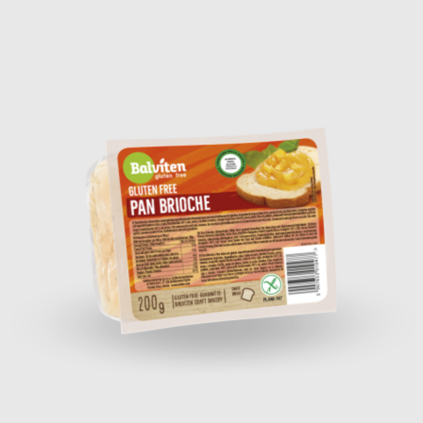 Pan Brioche Gluten Free 200g