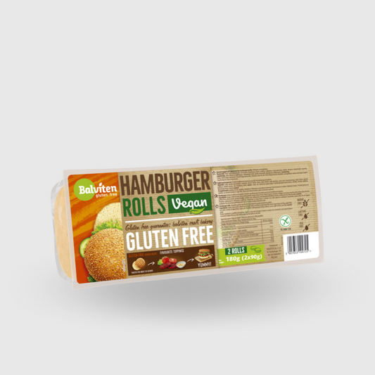 Balviten Gluten Free Vegan Hamburger Bun with Sesame 2x75g