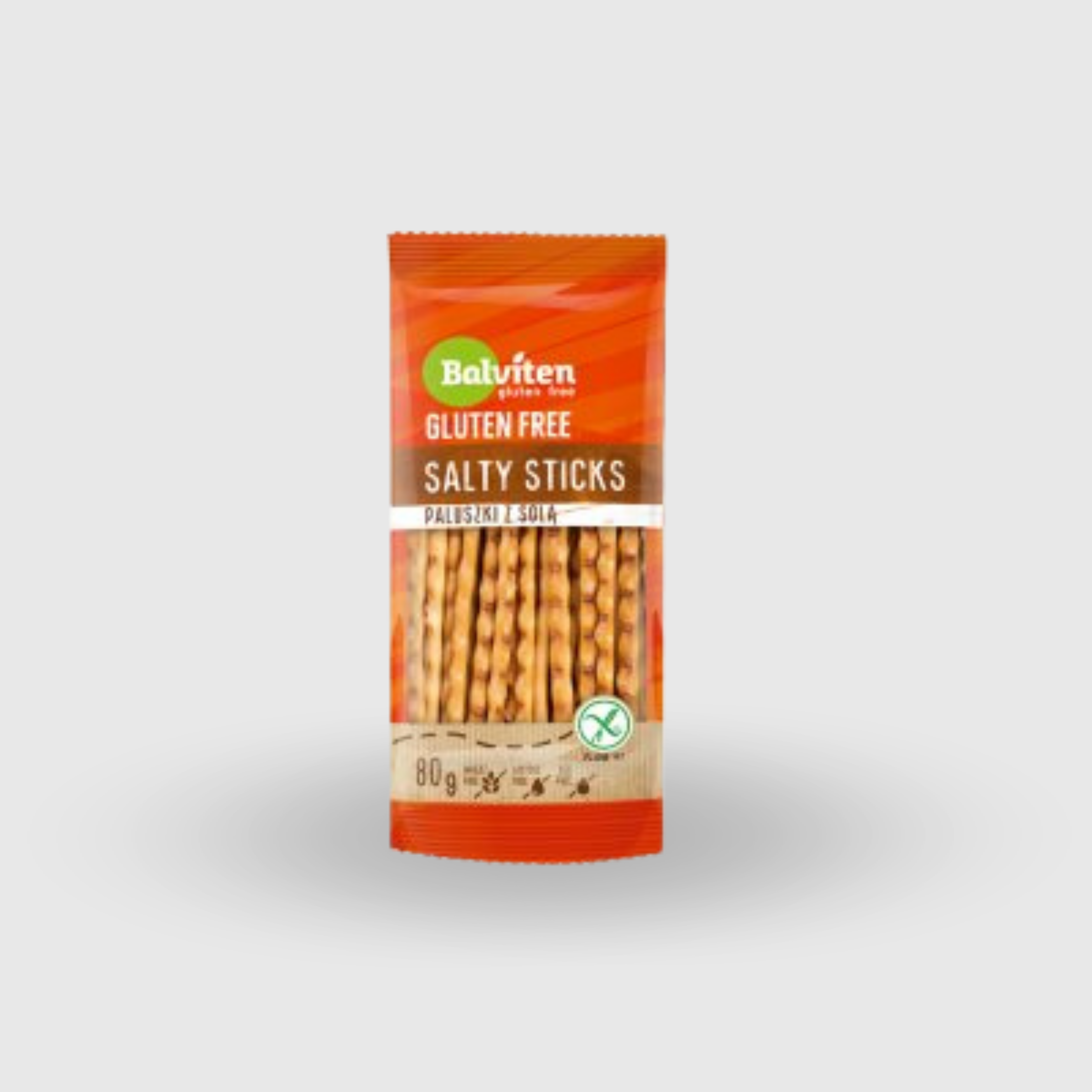 Bâtonnets de collation sans gluten Balviten 80 g